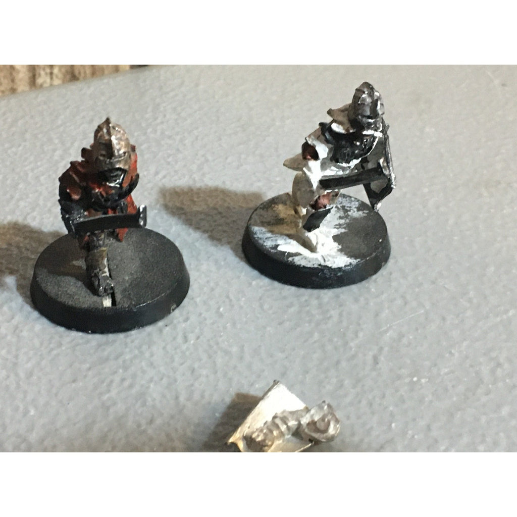 A30384 LOTR LORD OF THE RINGS GW GAMES WORKSHOP METAL URUK HAI SCOUTS 2 PK