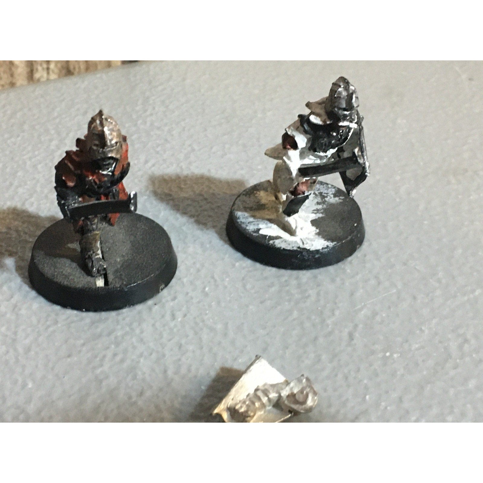 A30384 LOTR LORD OF THE RINGS GW GAMES WORKSHOP METAL URUK HAI SCOUTS 2 PK
