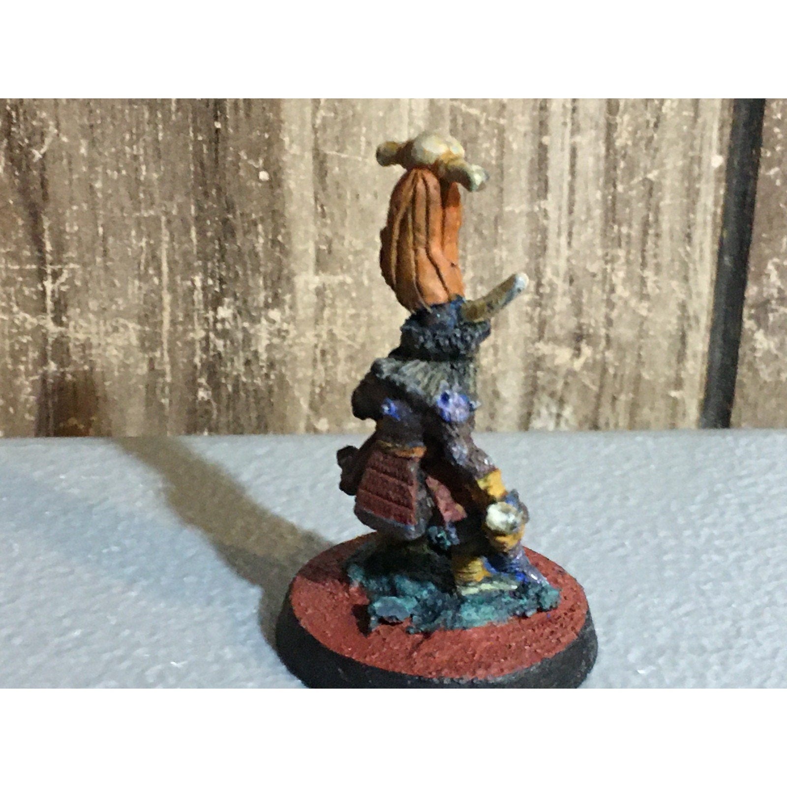 A32474 WARHAMMER FANTASY CITADEL VINTAGE HOBGOBLIN STANDARD METAL PAINT BASE