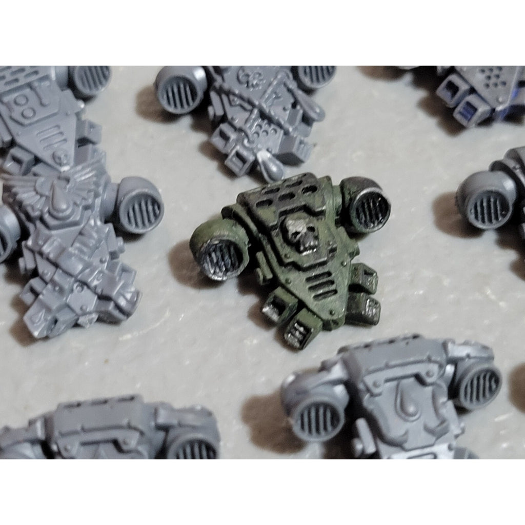 A19068 WARHAMMER 40K SPACE MARINES BLOOD ANGELS BACKPACK 11 PK BITS LOT
