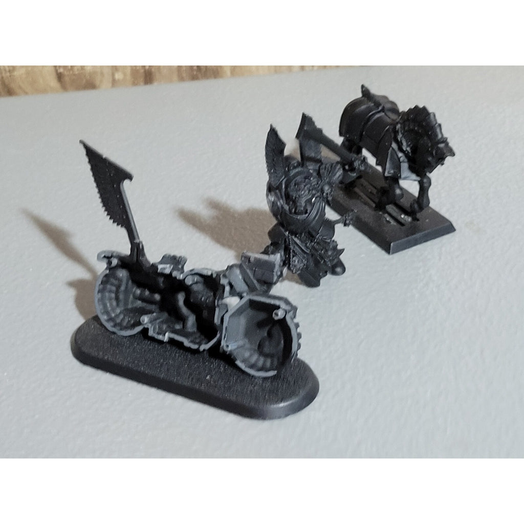 A18511 WARHAMMER 40K SPACE MARINES DARK ANGELS INCOMPLETE LOT TERMINATOR BIKE