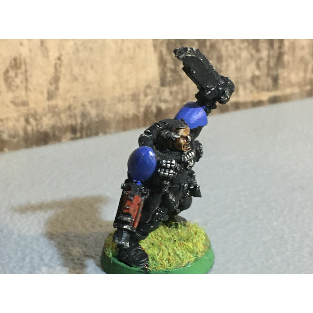 A33825 WARHAMMER 40K SPACE MARINES METAL SCOUT SERGEANT GW