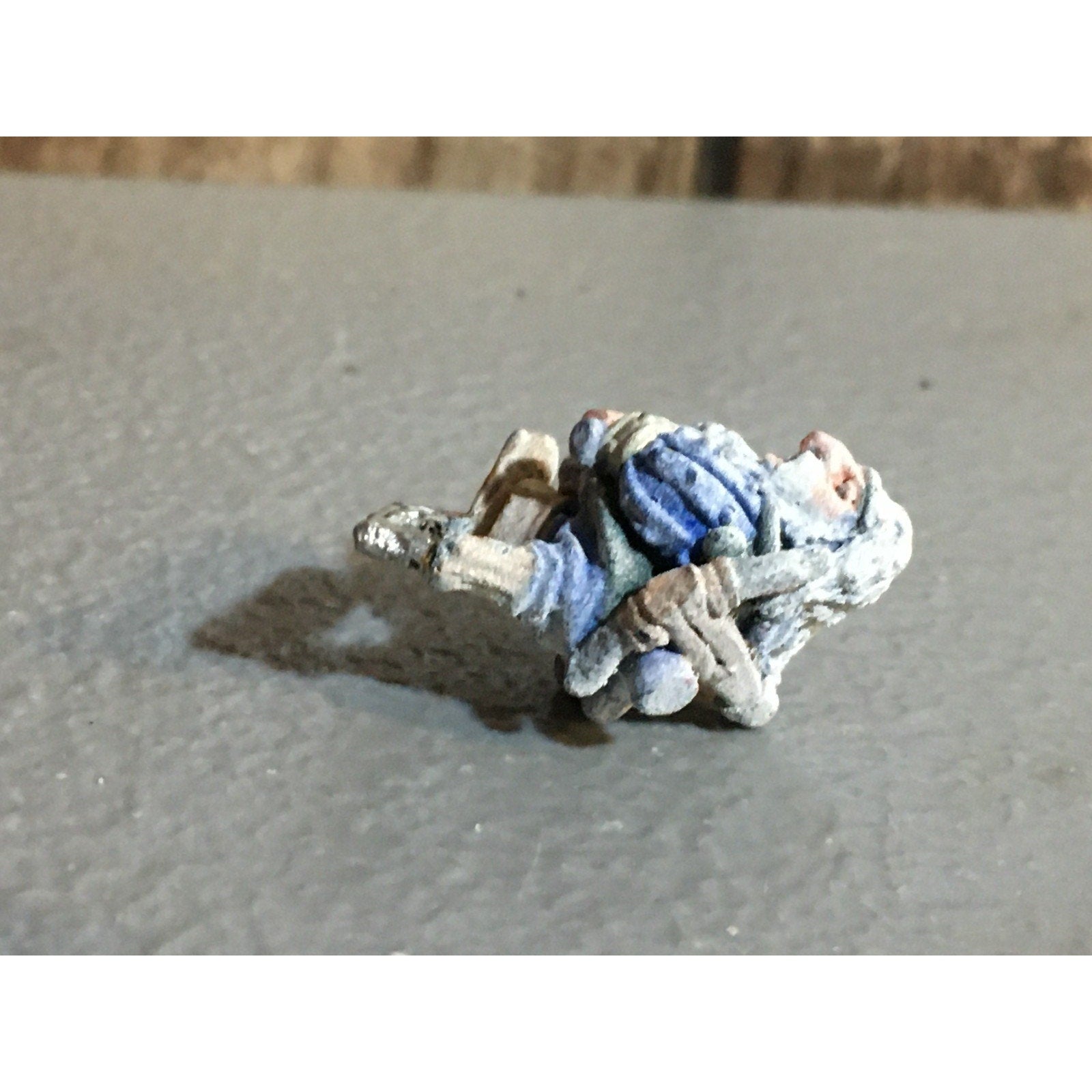 A30734 WARHAMMER FANTASY GW 1986 METAL DWARF JORJ RUDDLE BURMAS CHAMPION INCOMP