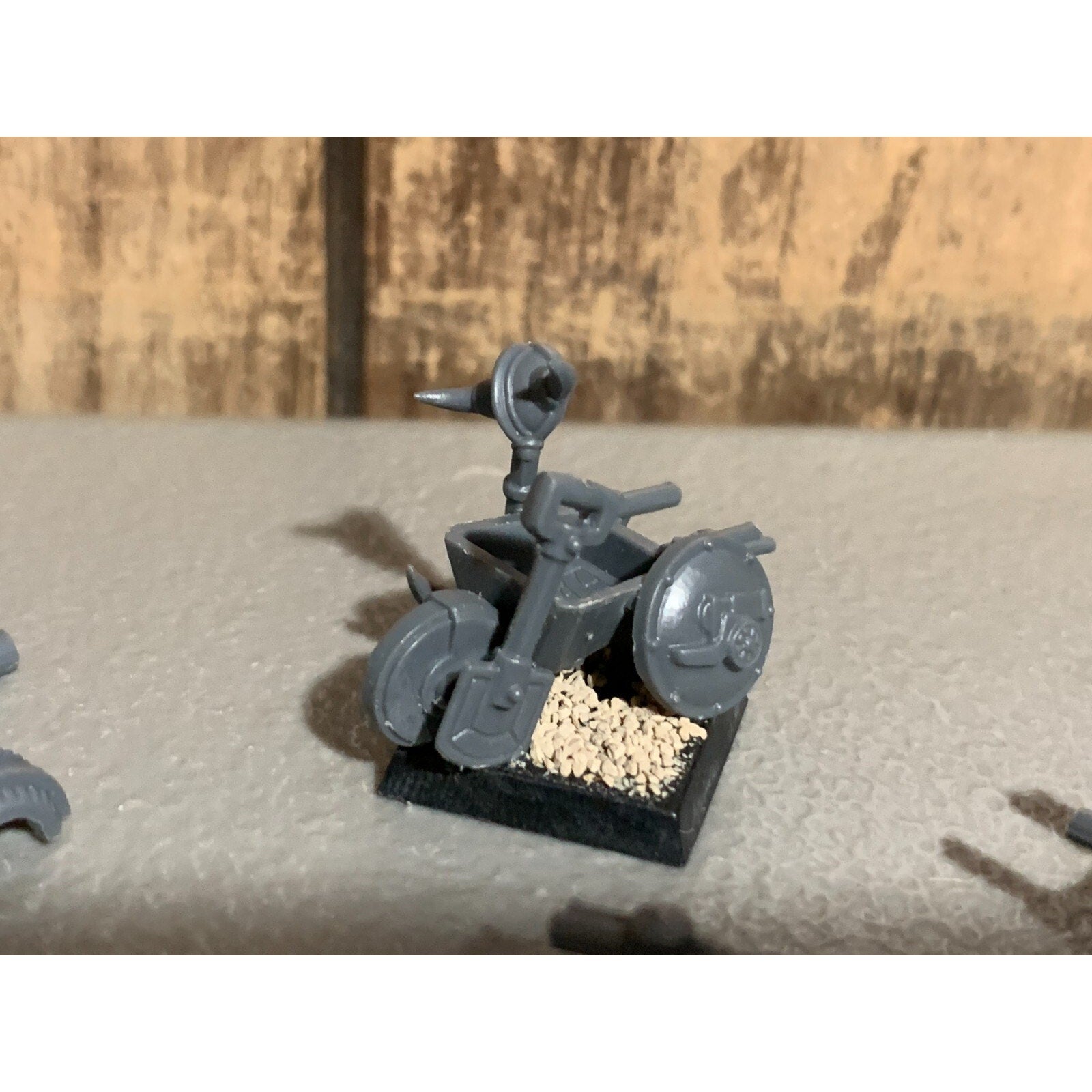A16705 WARHAMMER AOS FANTASY DWARFS DWARVES ARTILLERY WHEELBARROW CANNON BITS
