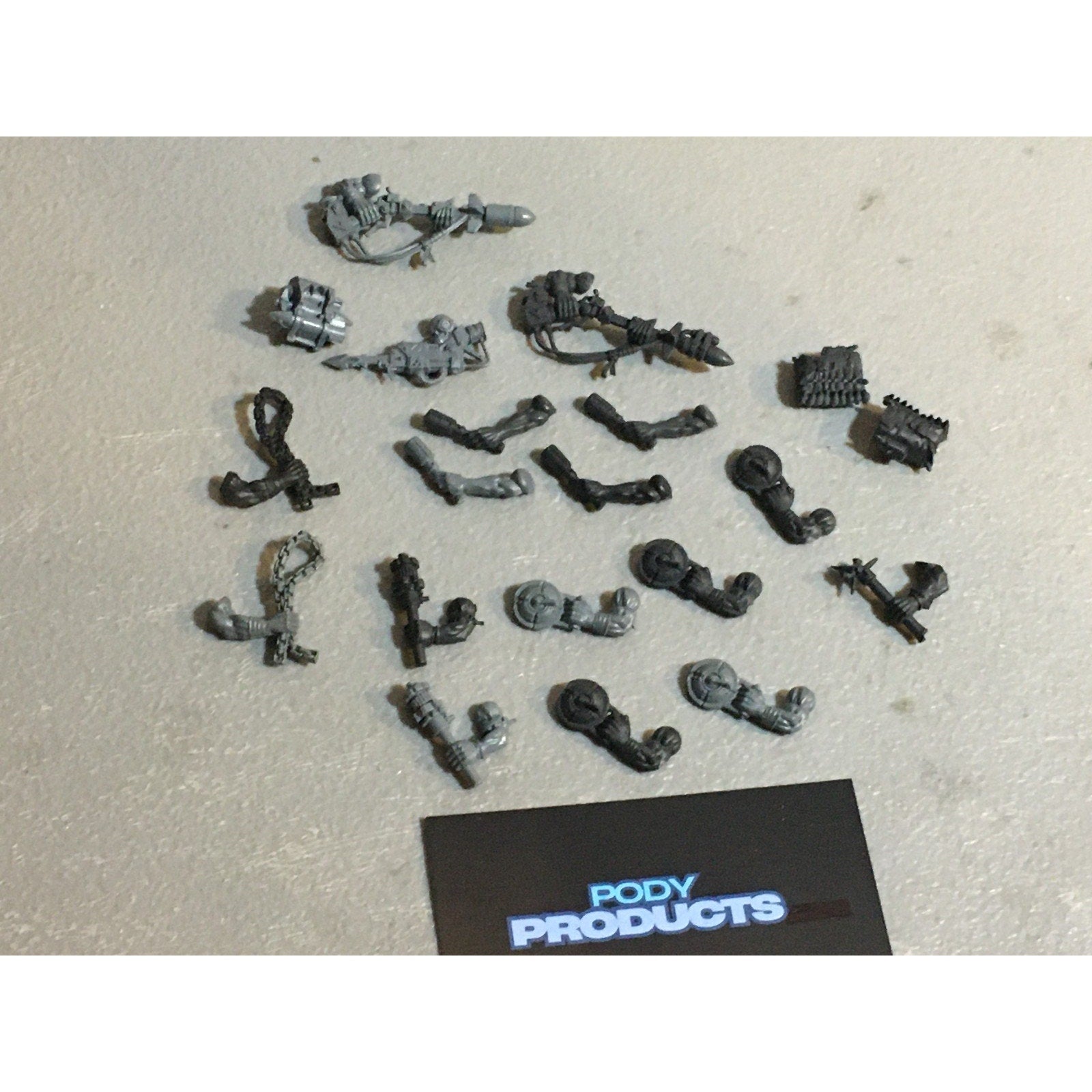 A33569 WARHAMMER 40K SPACE ORKS BITS LOT ARMS BACKPACK GRENADE GW GAMES WORKSHOP
