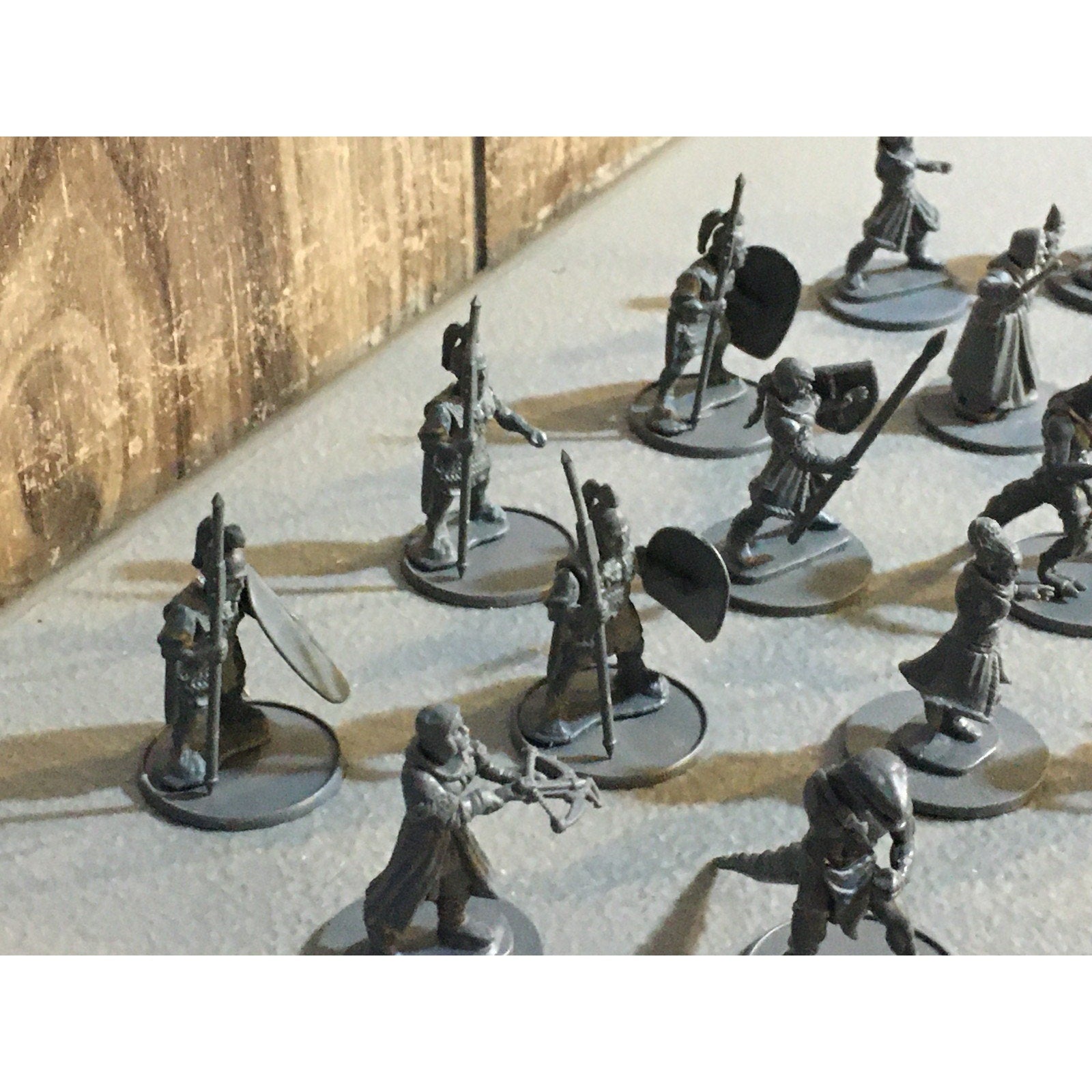 A30070 WARLORD GAMES UNKNOWN MIXED LOT SOLDIERS TOWNSFOLK LIZARDMEN INCOMPLETE