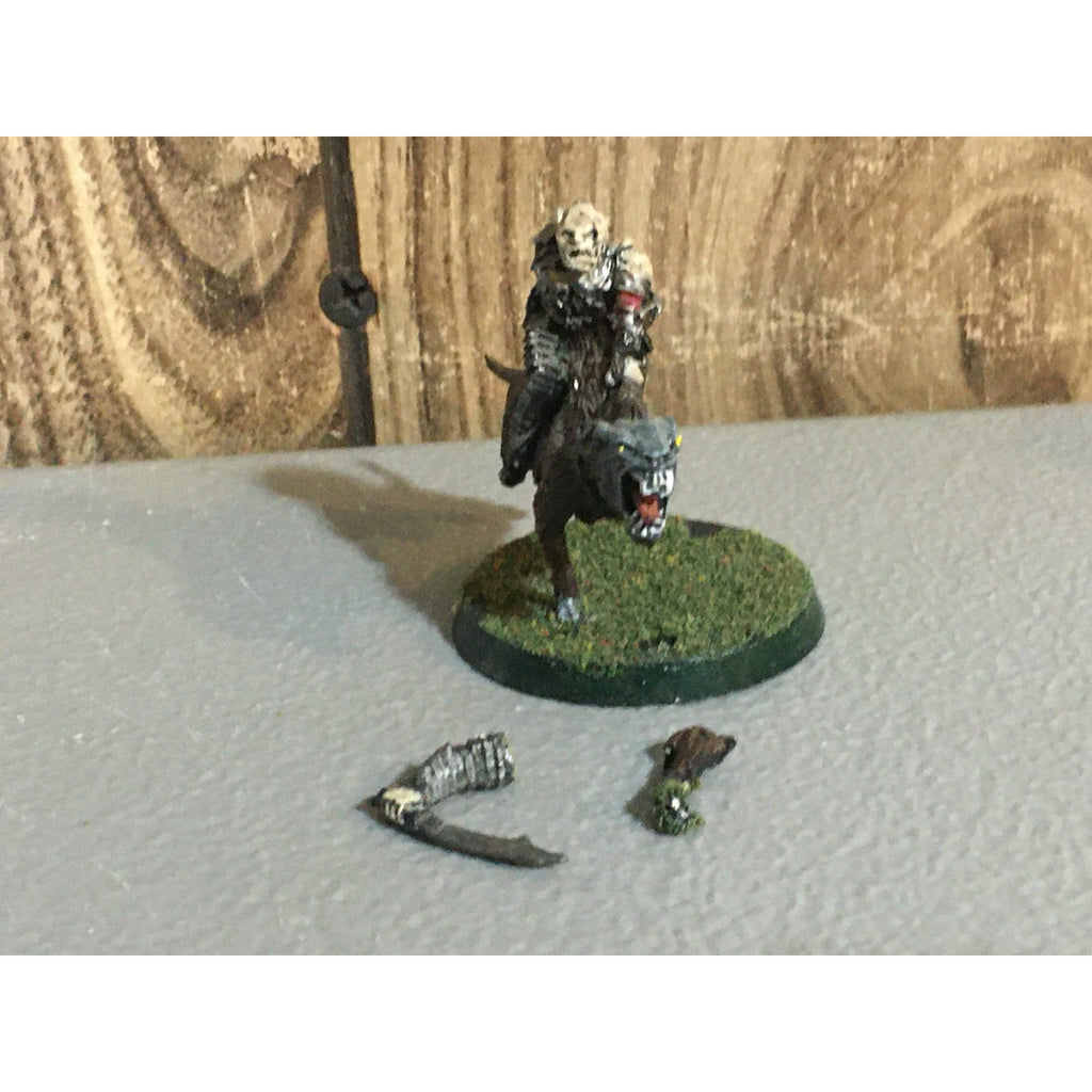 A30385 LOTR LORD OF THE RINGS GW GAMES WORKSHOP METALGOTHMOG MOUNTED WARG PAINT