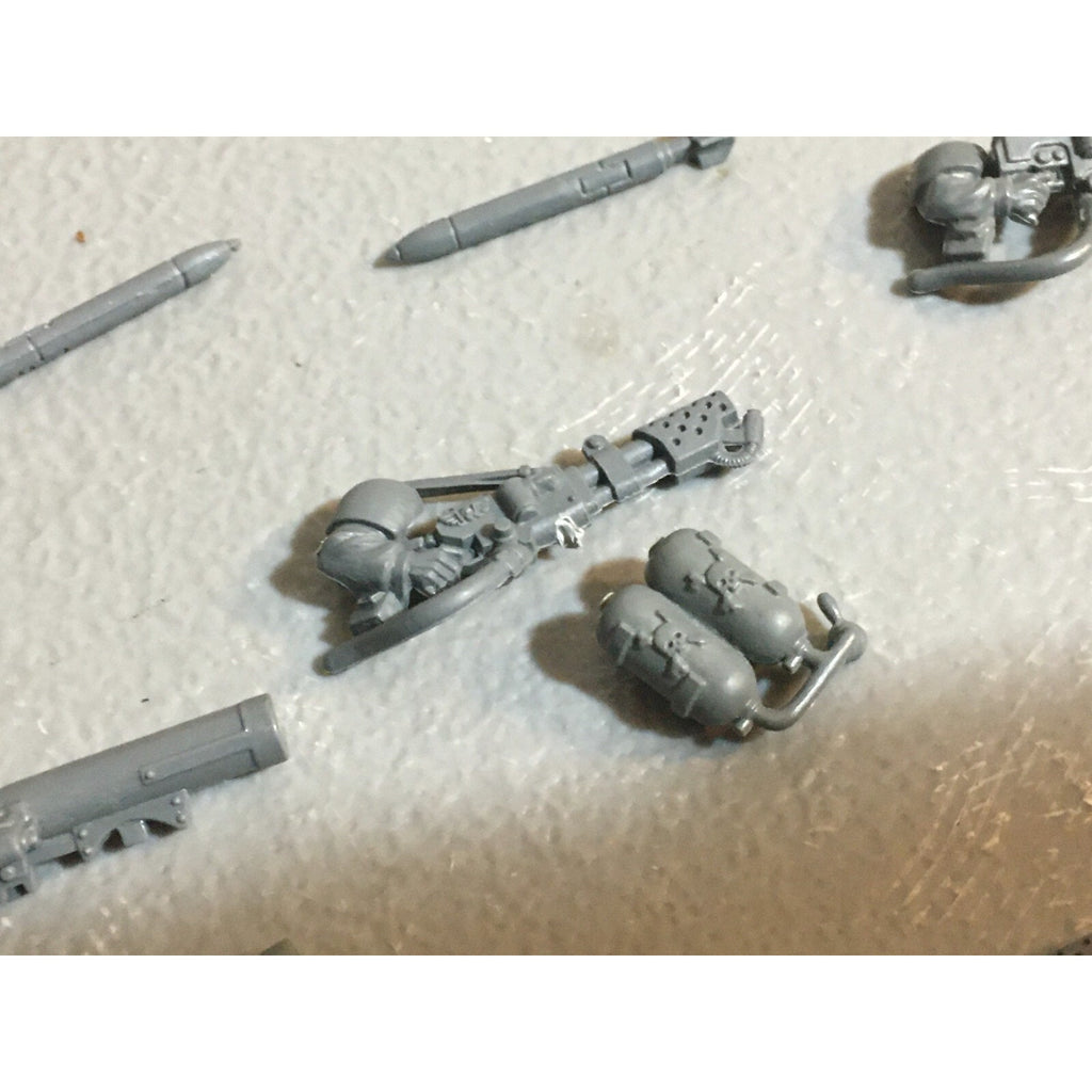 A17843 WARHAMMER 40K ASTRA IG GUARD CADIAN SPECIAL & HEAVY WEAPONS BITS LOT GW