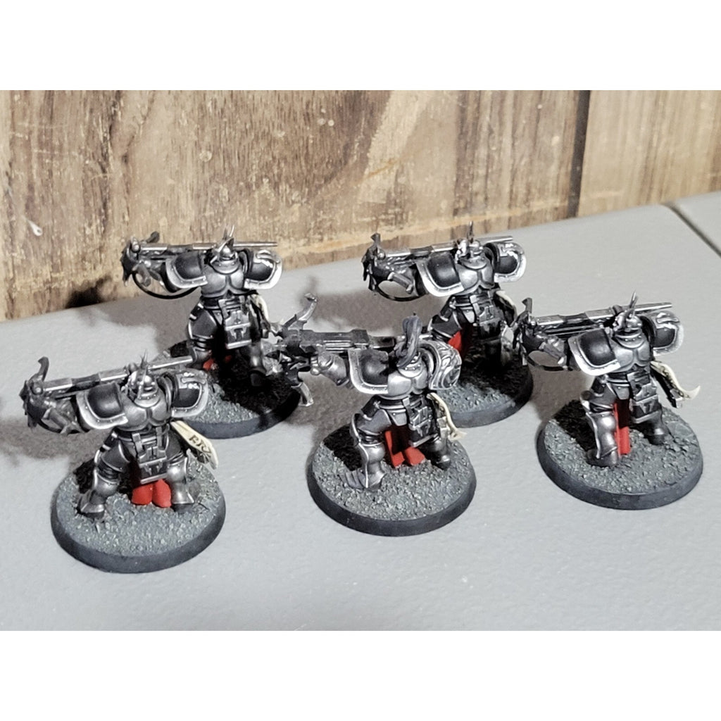 A19303 WARHAMMER AOS SIGMAR STORMCAST ETERNALS JUDICATORS 5 PK PAINTED BASED