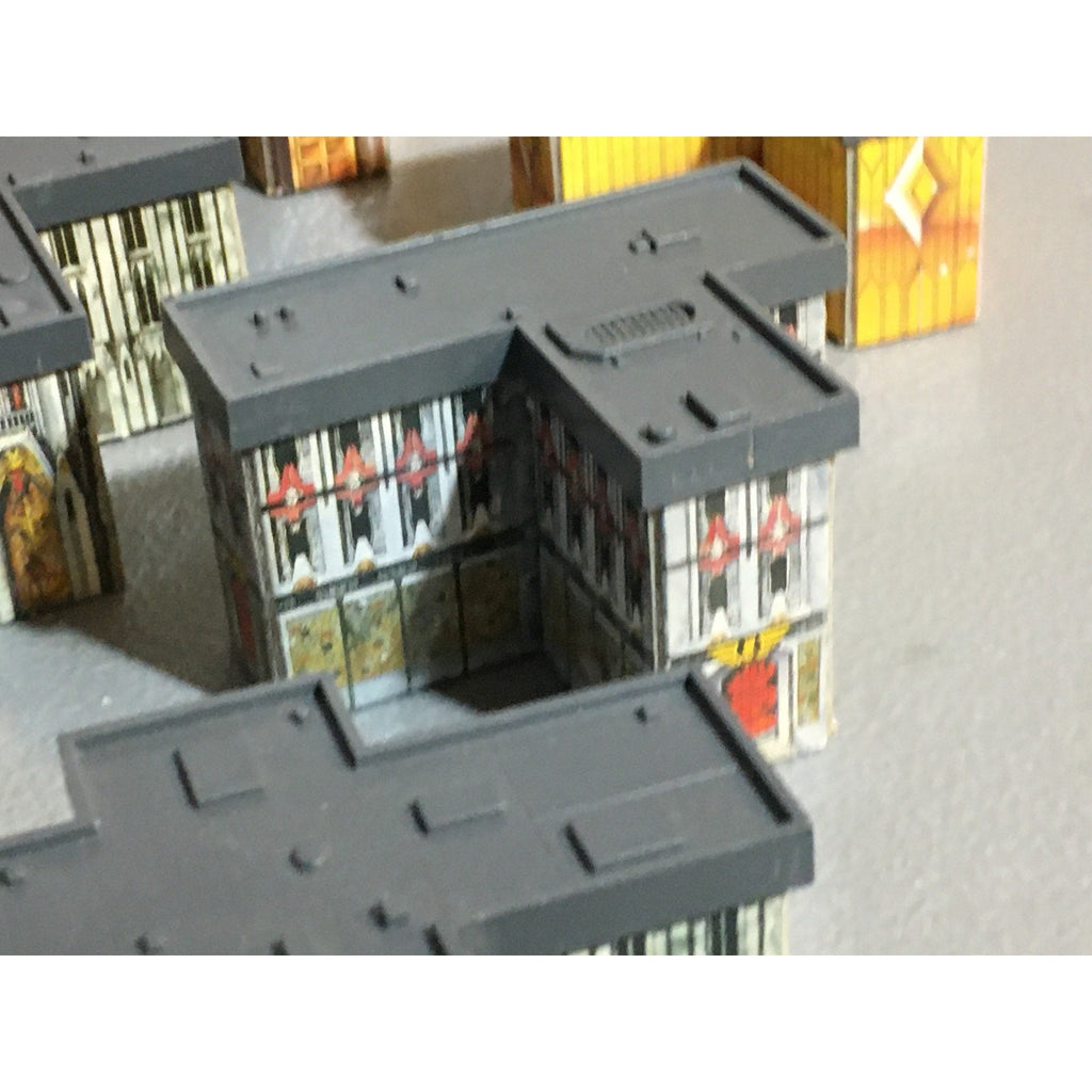 A31677 WARHAMMER EPIC 40K TERRAIN BUILDINGS PLASTIC & CARDSTOCK 8 PK