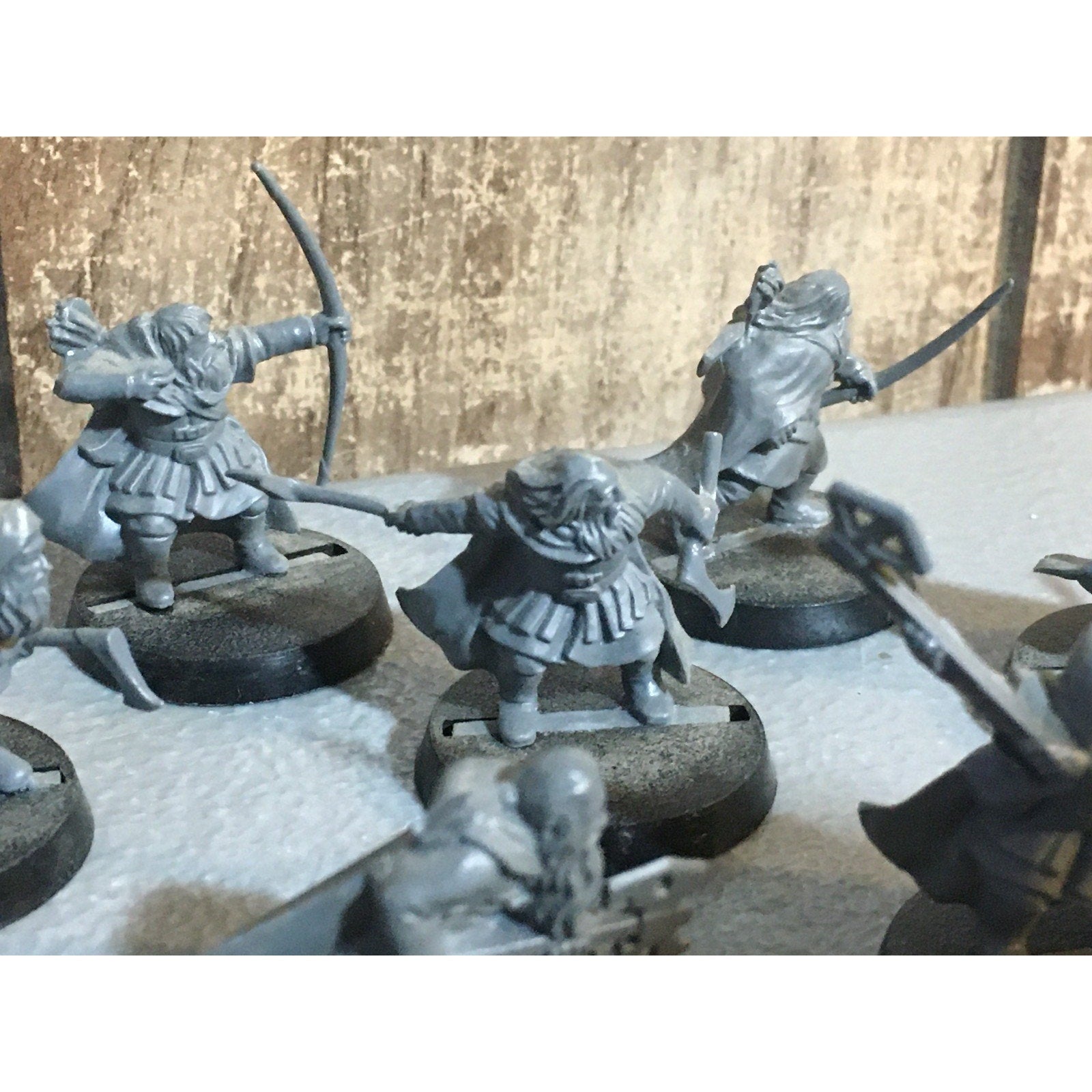 A30309 LOTR LORD OF THE RINGS GW GAMES WORKSHOP DWARFS RANGERS 12 PK