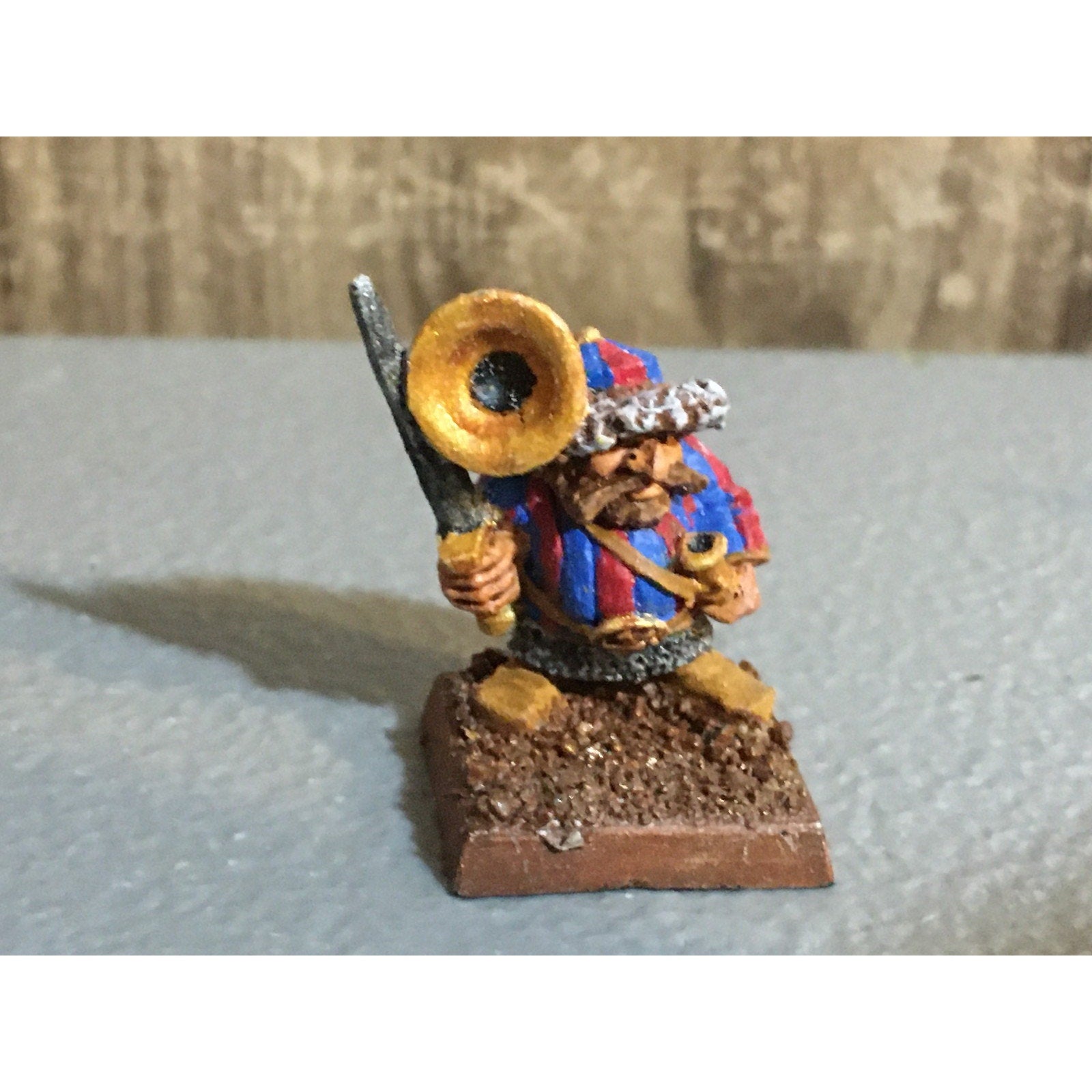 A30724 WARHAMMER AOS FANTASY MARAUDER DWARFS METAL COMMAND MUSICIAN GW