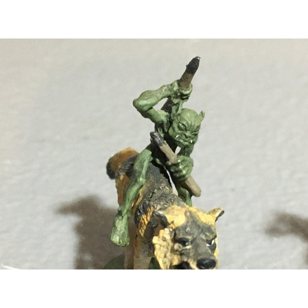 A10112 CITADEL PRE SLOTTA METAL RARE OOP PAINTED GOBLIN WOLF RIDERS