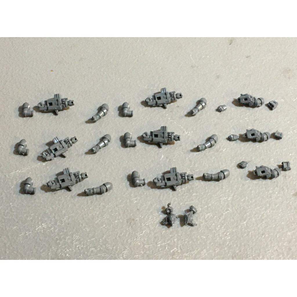 A29903 WARHAMMER 40K GREY KNIGHTS BITS LOT STRIKE PSYCANNONS STORM BOLTERS GW