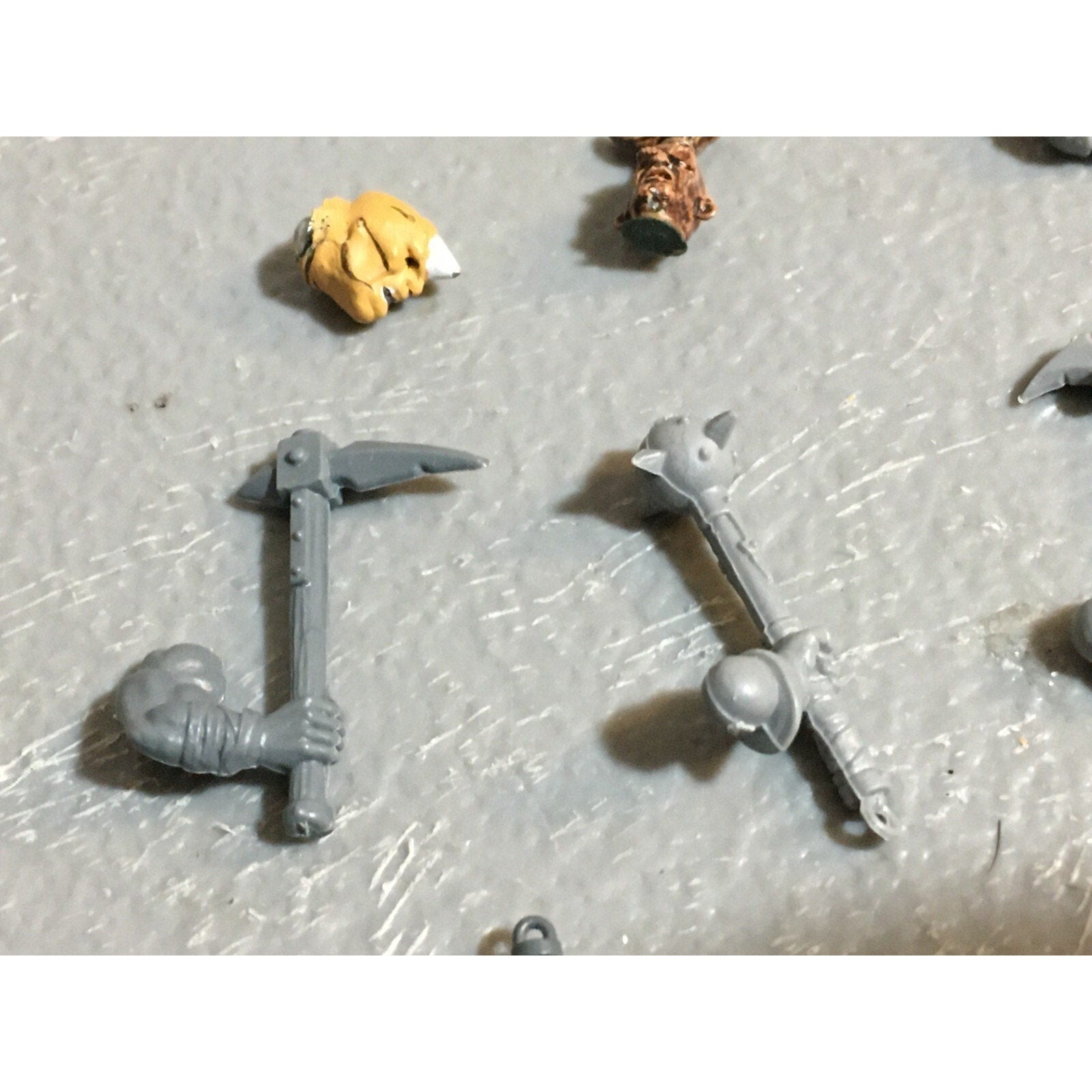 A23436 WARHAMMER FANTASY CHAOS MORTALS BITS LOT MIXED MARAUDER WARRIOR GW