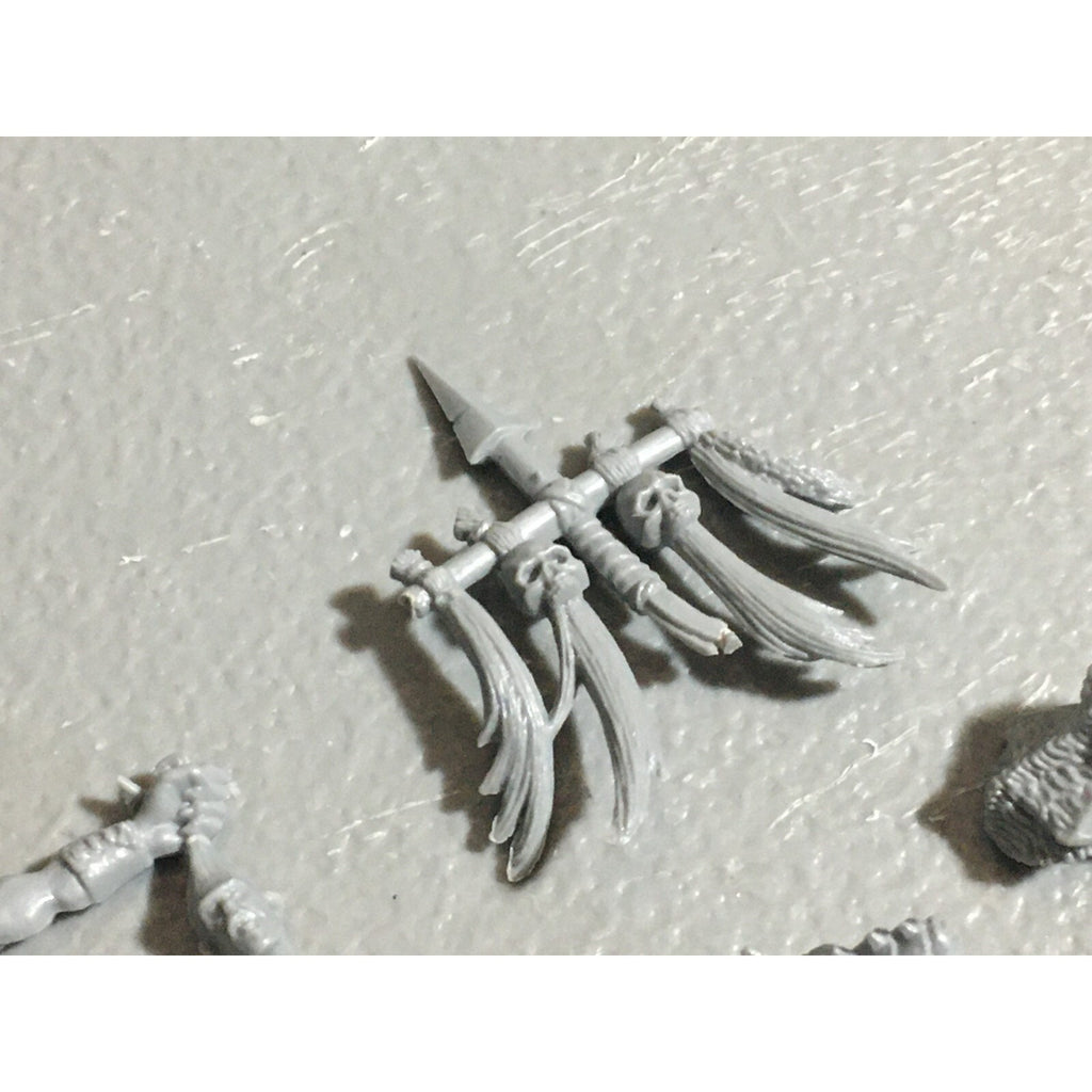 A22629 WARHAMMER FANTASY ORCS & GOBLINS BITS LOT GOBLIN WOLF RIDER ARMS GW
