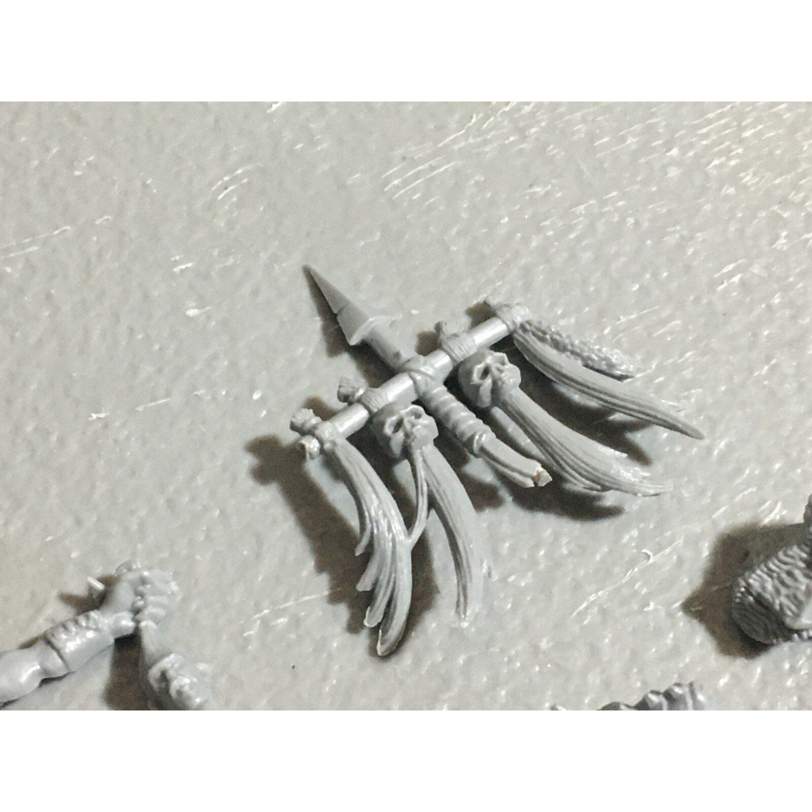 A22629 WARHAMMER FANTASY ORCS & GOBLINS BITS LOT GOBLIN WOLF RIDER ARMS GW