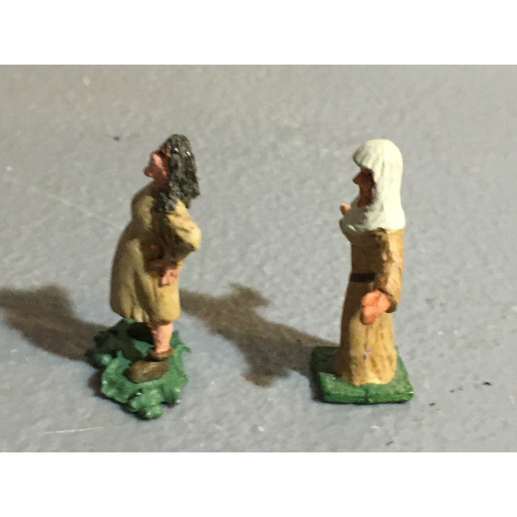 A10180 CITADEL PRE SLOTTA METAL RARE OOP HUMAN VILLAGERS PEASANTS 2 PK PAINTED