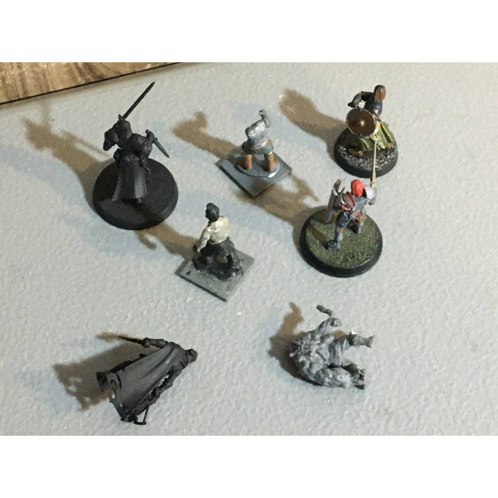 A32536 UNKNOWN MINIATURES PLASTIC INCOMPLETE WARRIOR SOLDIER