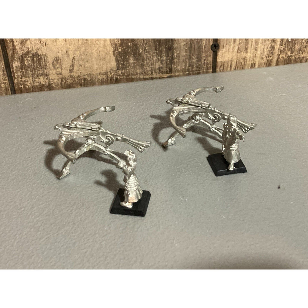 A19273 WARHAMMER FANTASY HIGH ELF OOP METAL EAGLE CLAW BOLT THROWER 2 PACK CREW