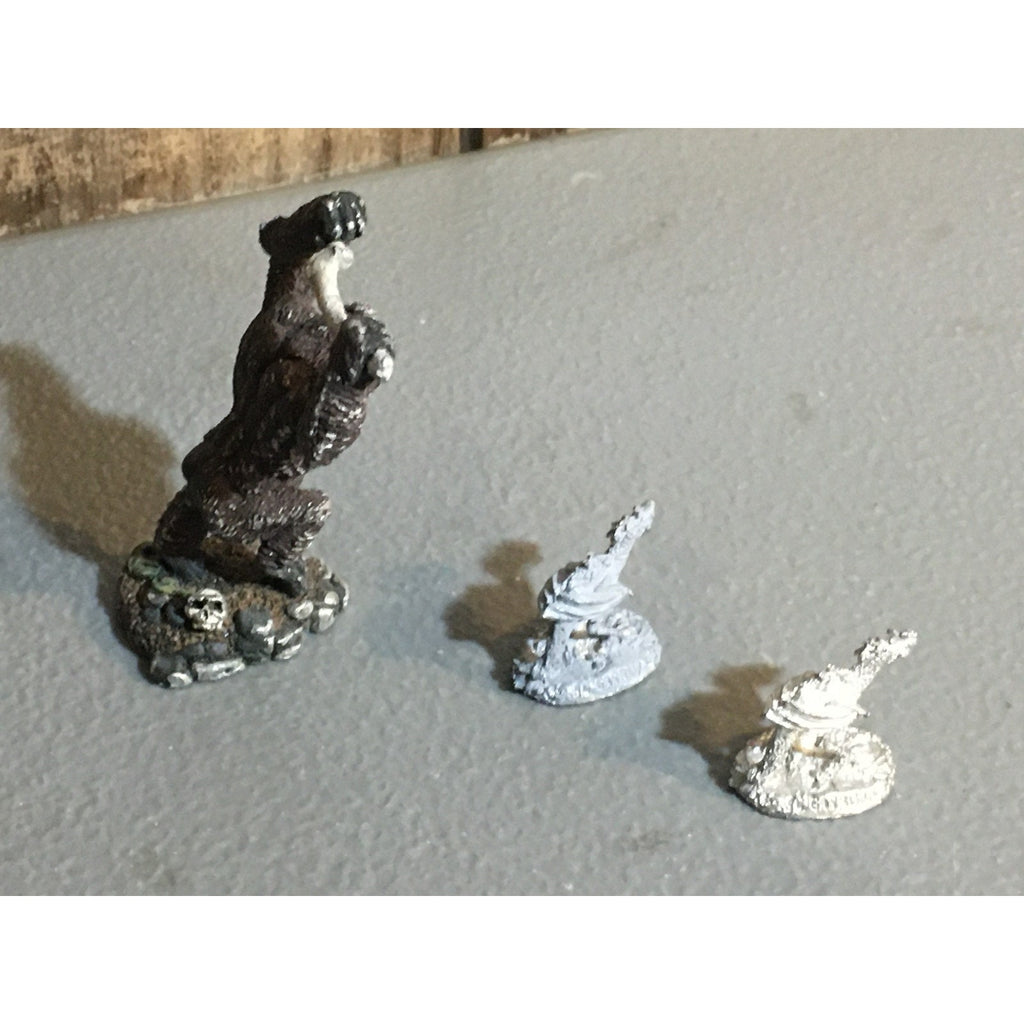 A34006 REAPER MINIATURES METAL COCKATRICE & CARNIVOROUS APE TABLETOP RPG