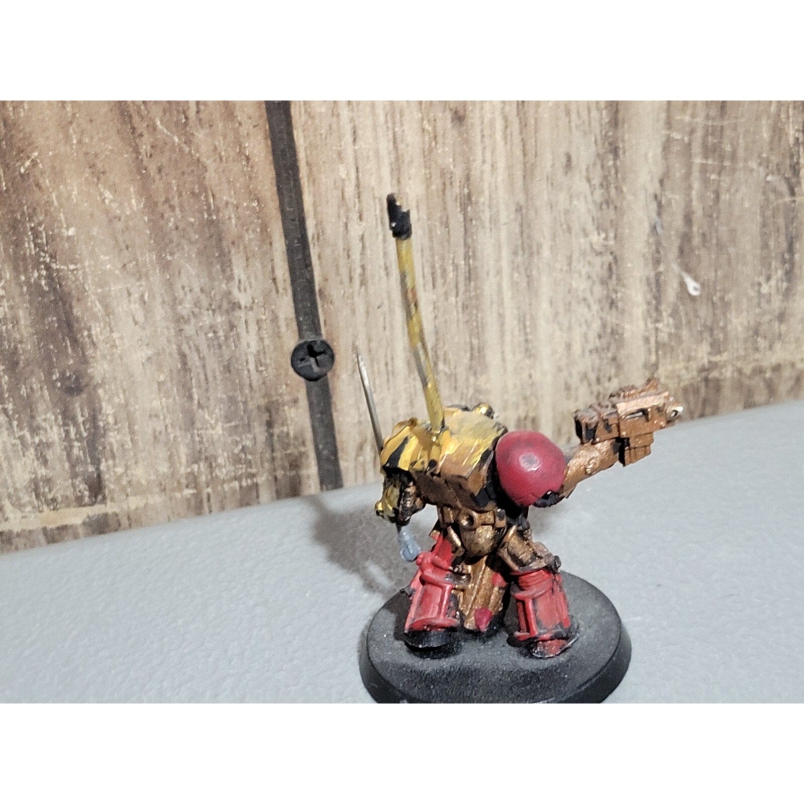 A18681 WARHAMMER 40K SPACE MARINES METAL TERMINATOR CAPTAIN CUSTOM HAND