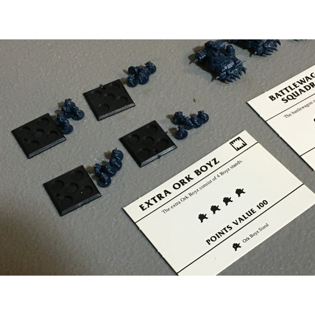 A25845 WARHAMMER 40K EPIC SPACE ORKS EXTRA ORK BOYZ & BATTLEWAGON SQUADRON GW