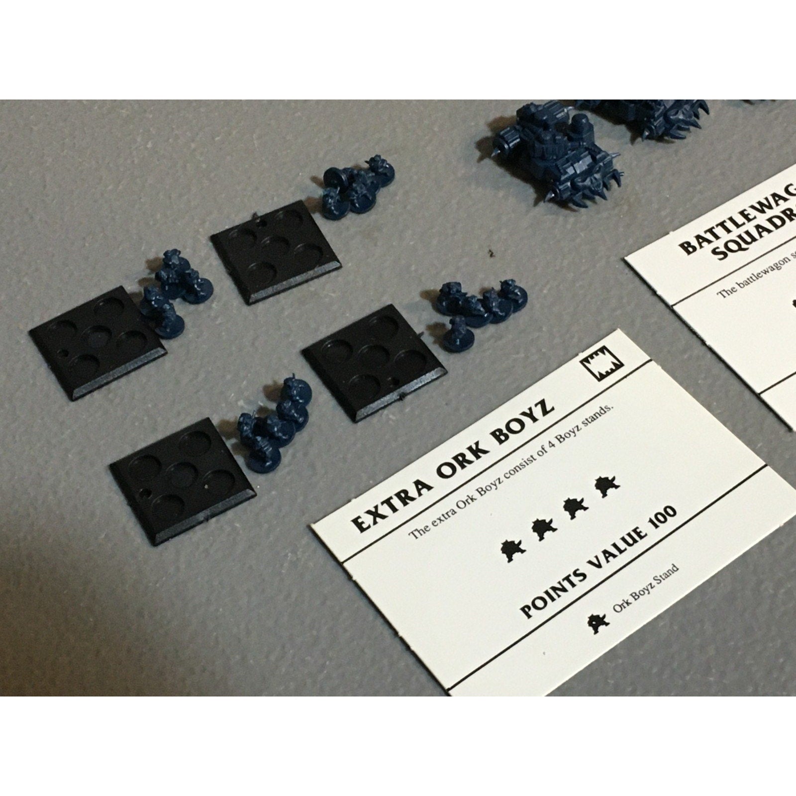 A25845 WARHAMMER 40K EPIC SPACE ORKS EXTRA ORK BOYZ & BATTLEWAGON SQUADRON GW