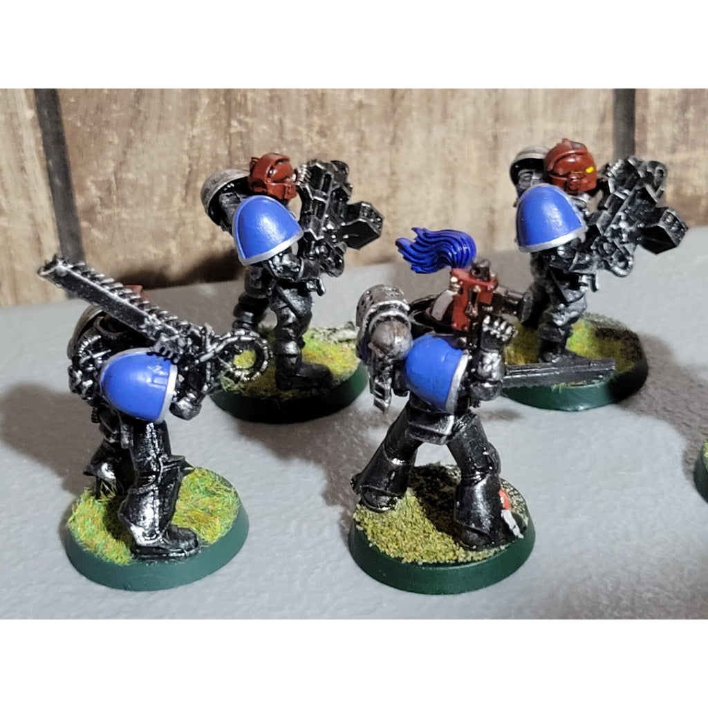 A18031 WARHAMMER 40K SPACE MARINES 5 PK HEAVY SERGEANT MISS BACKPACKS