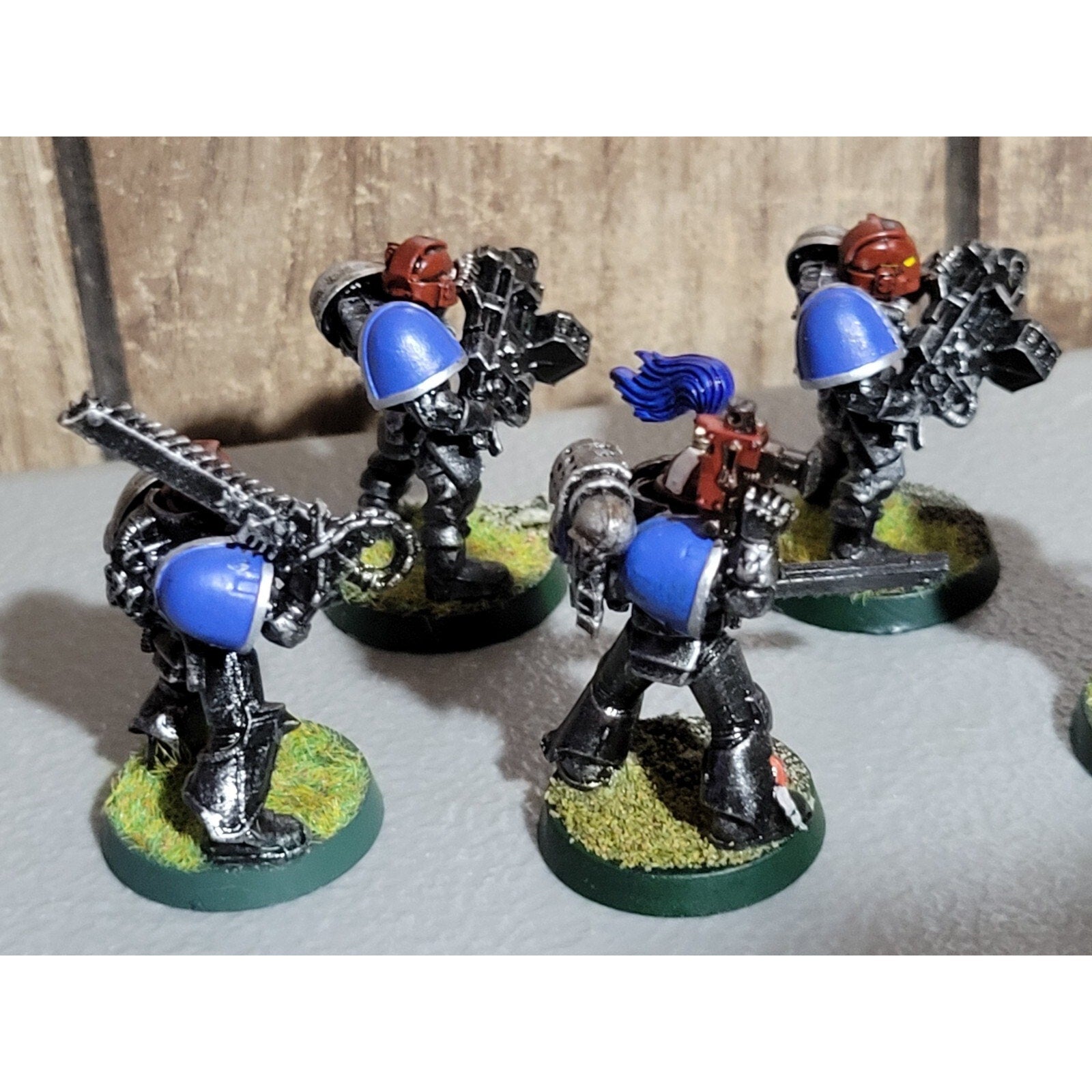 A18031 WARHAMMER 40K SPACE MARINES 5 PK HEAVY SERGEANT MISS BACKPACKS