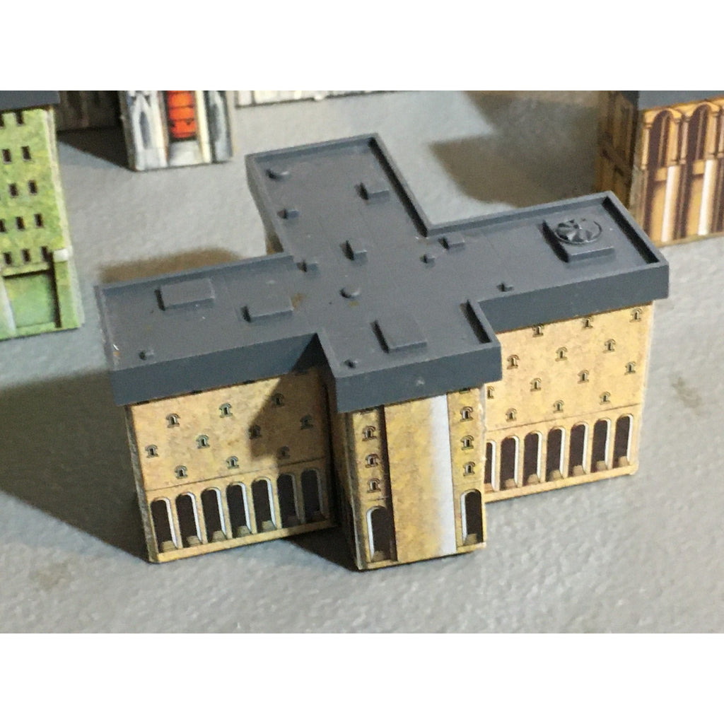 A31672 WARHAMMER EPIC 40K TERRAIN BUILDINGS PLASTIC & CARDSTOCK 6 PK