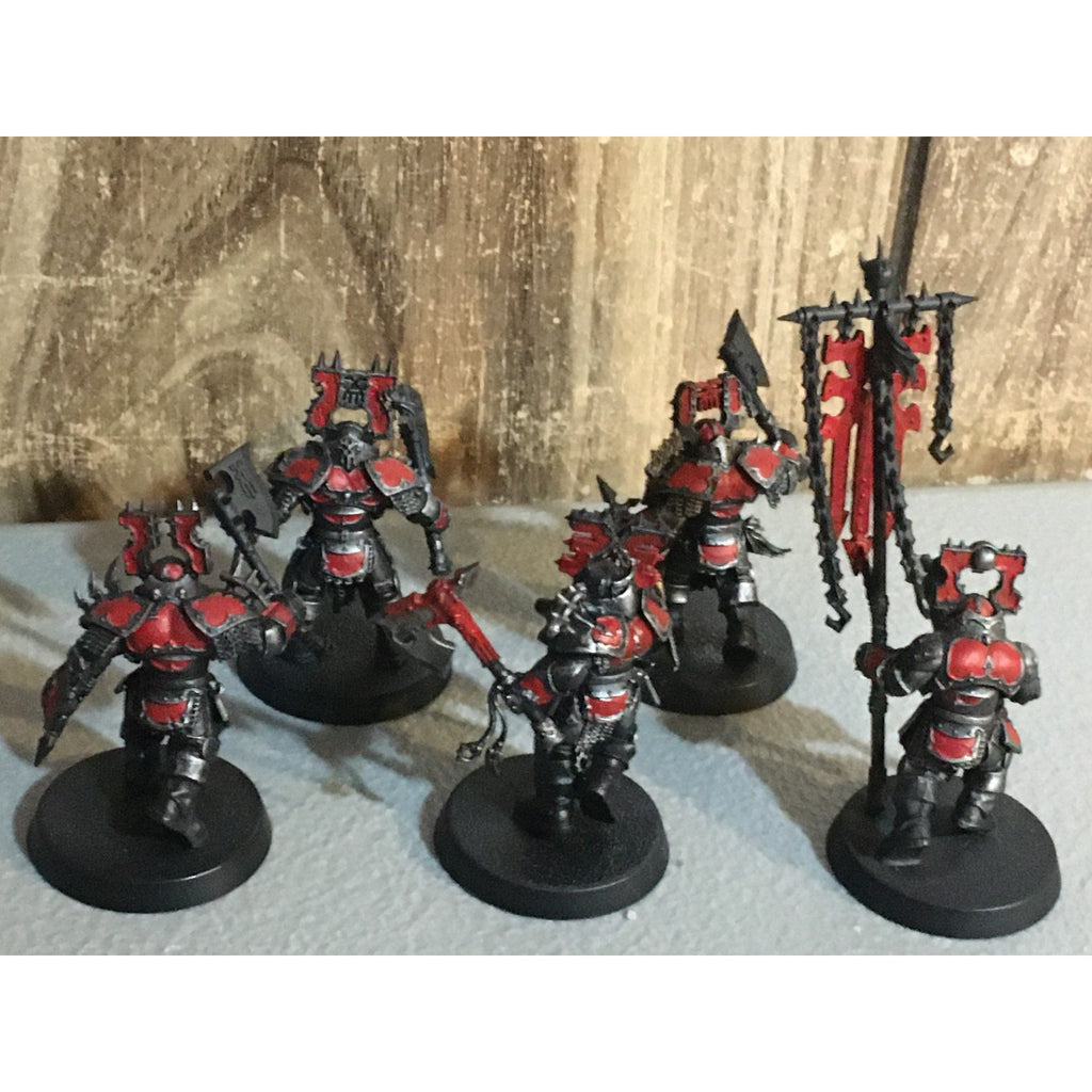 A33905 WARHAMMER AOS SIGMAR BLADES OF KHORNE BLOOD WARRIORS 5 PK GW CHAOS