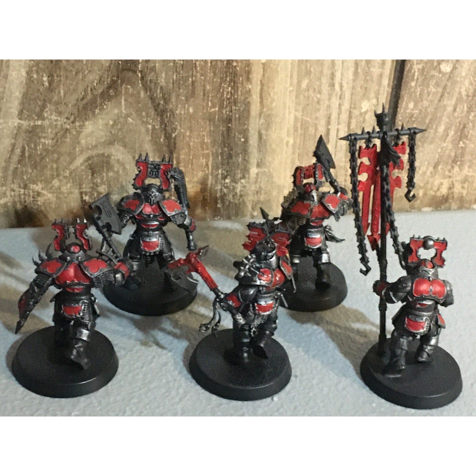 A33905 WARHAMMER AOS SIGMAR BLADES OF KHORNE BLOOD WARRIORS 5 PK GW CHAOS