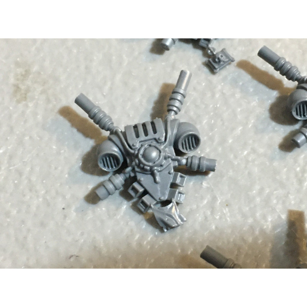 A29881 WARHAMMER 40K GREY KNIGHTS BITS LOT TELEPORTER BACKPACKS 10 PK GW