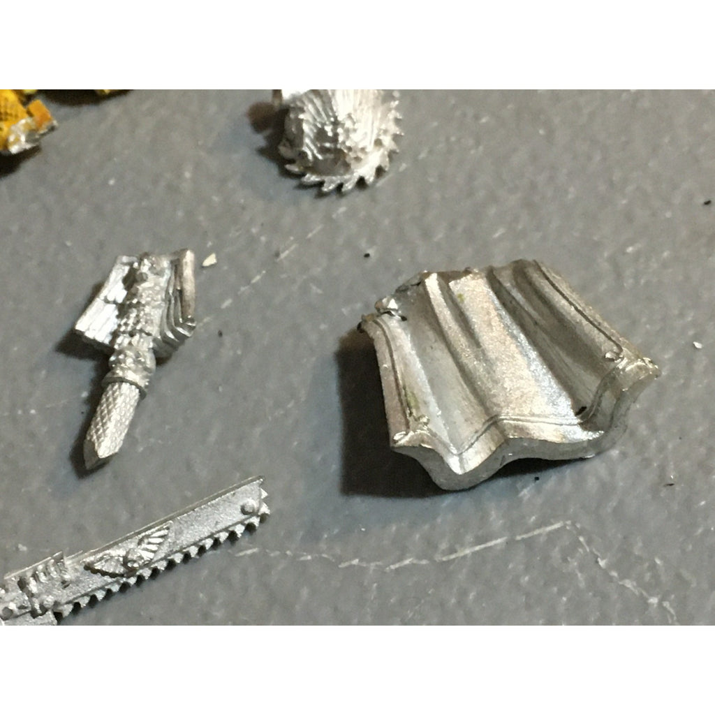 A24506 WARHAMMER 40K SPACE MARINES ALL METAL BITS LOT OOP FABIUS DARK BLOOD TERM