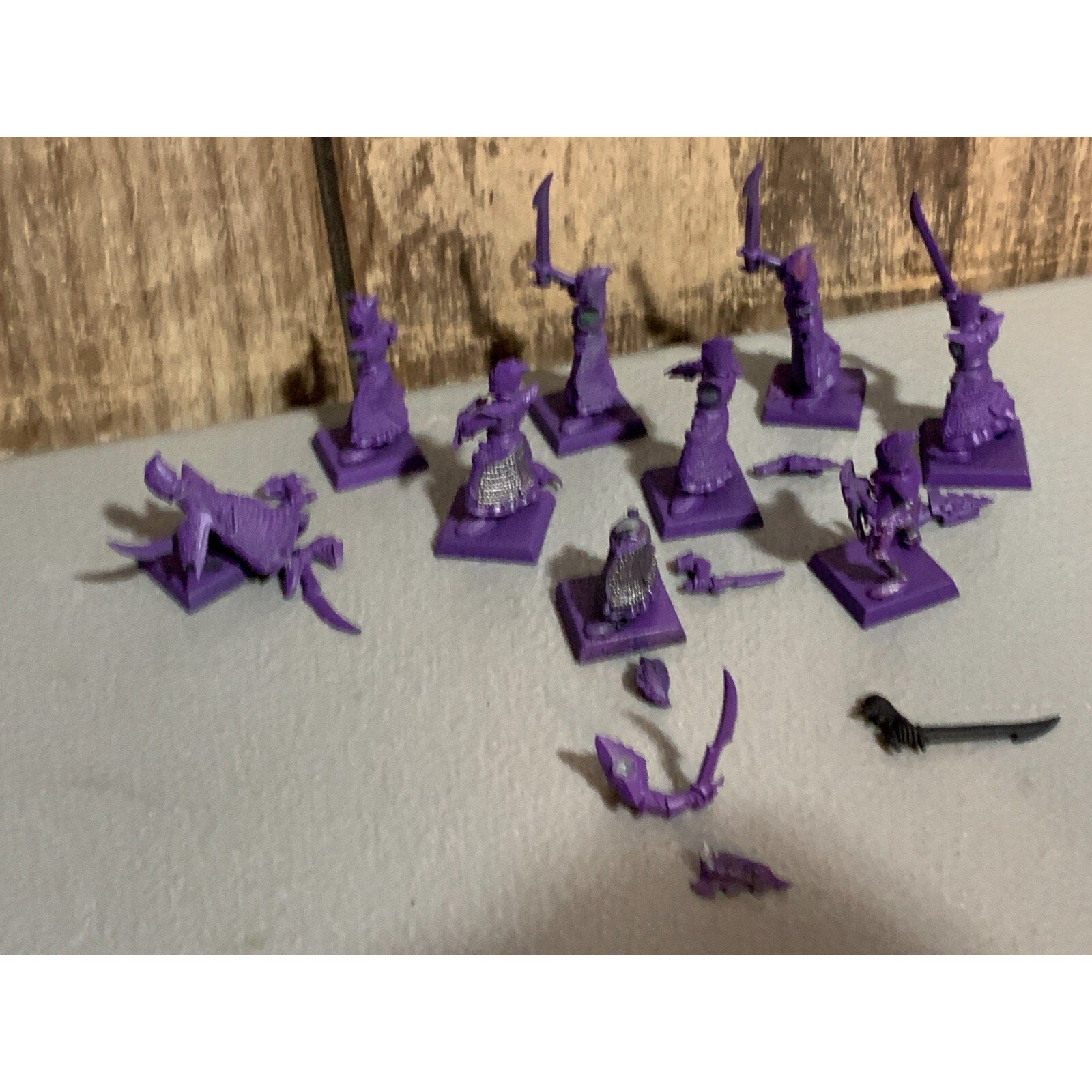 A16907 WARHAMMER AOS FANTASY DARK ELVES WARRIORS 9 PACK GW GAMES WORKSHOP