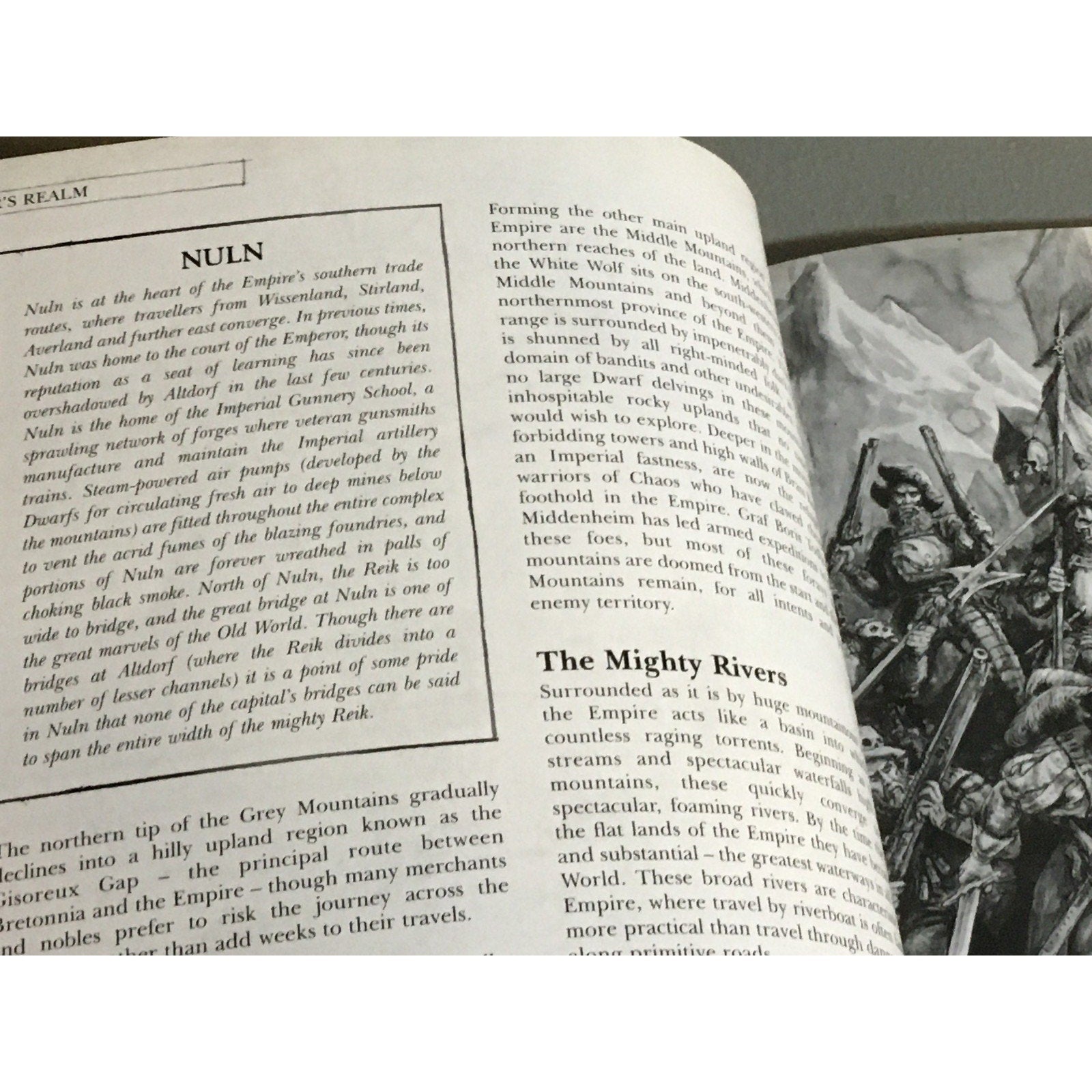BOOK WARHAMMER FANTASY THE EMPIRE ARMY BOOK GW GAMES WORKSHOP