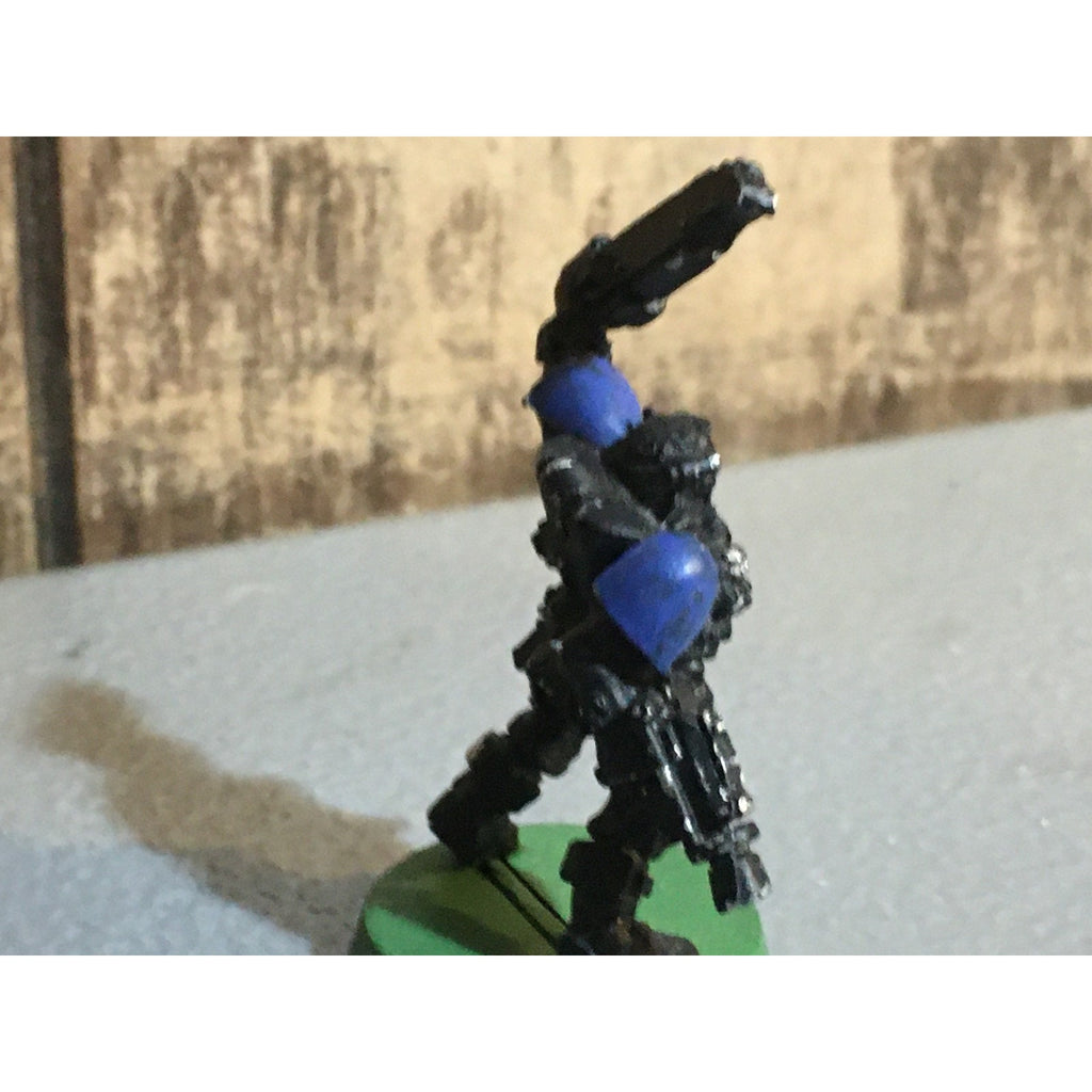 A33824 WARHAMMER 40K SPACE MARINES METAL SCOUT SERGEANT GW