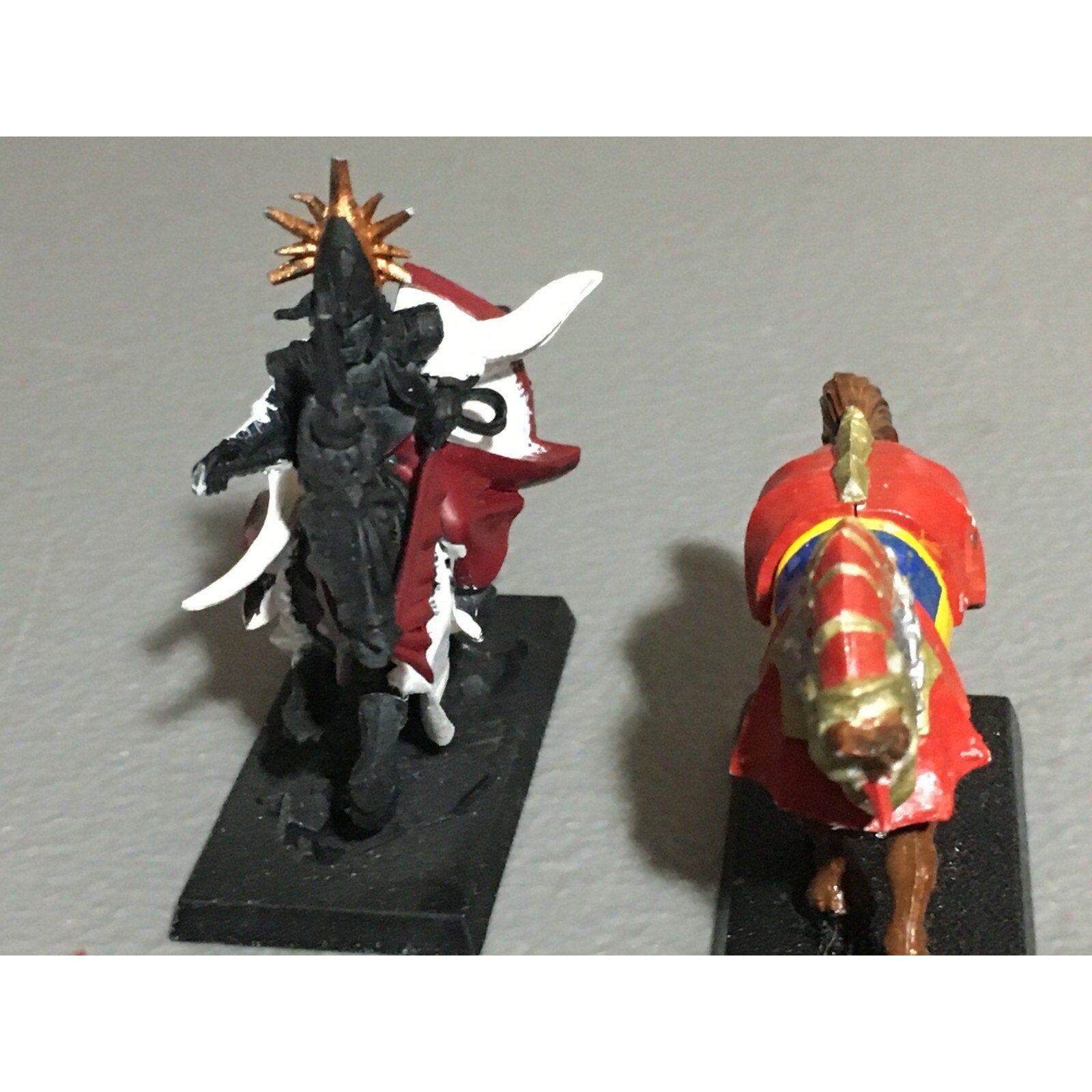 A22414 WARHAMMER FANTASY HIGH ELVES MIXED LOT HORSES SILVER HELM PRINCE GW