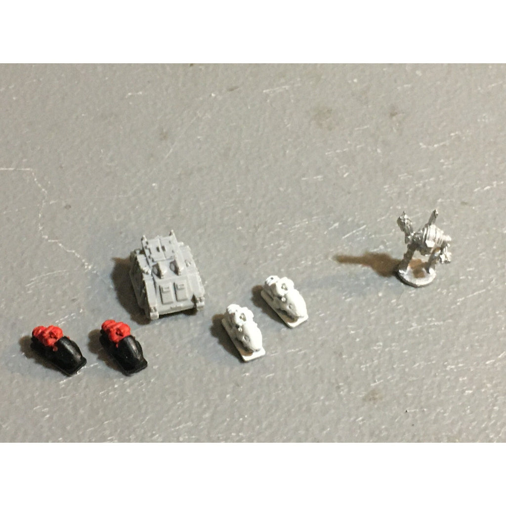 A21347 EPIC 40K SPACE MARINES 4 BIKES & METAL DREADNOUGHT GW GAMES WORKSHOP