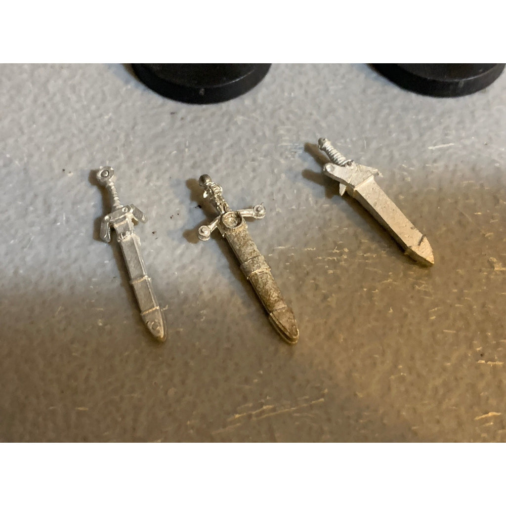 A31644 CHRONOPIA TARGET HHG METAL FIRSTBORN LONGBOWMEN LEADER + 2 & ALT SWORDS