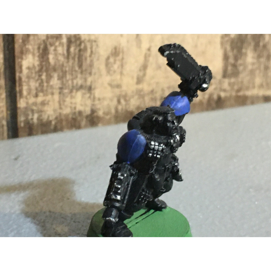A33824 WARHAMMER 40K SPACE MARINES METAL SCOUT SERGEANT GW