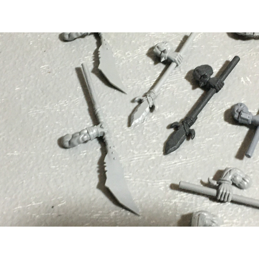 A22614 WARHAMMER FANTASY ORCS & GOBLINS BITS LOT ORC MIXED GAMES WORKSHOP GW