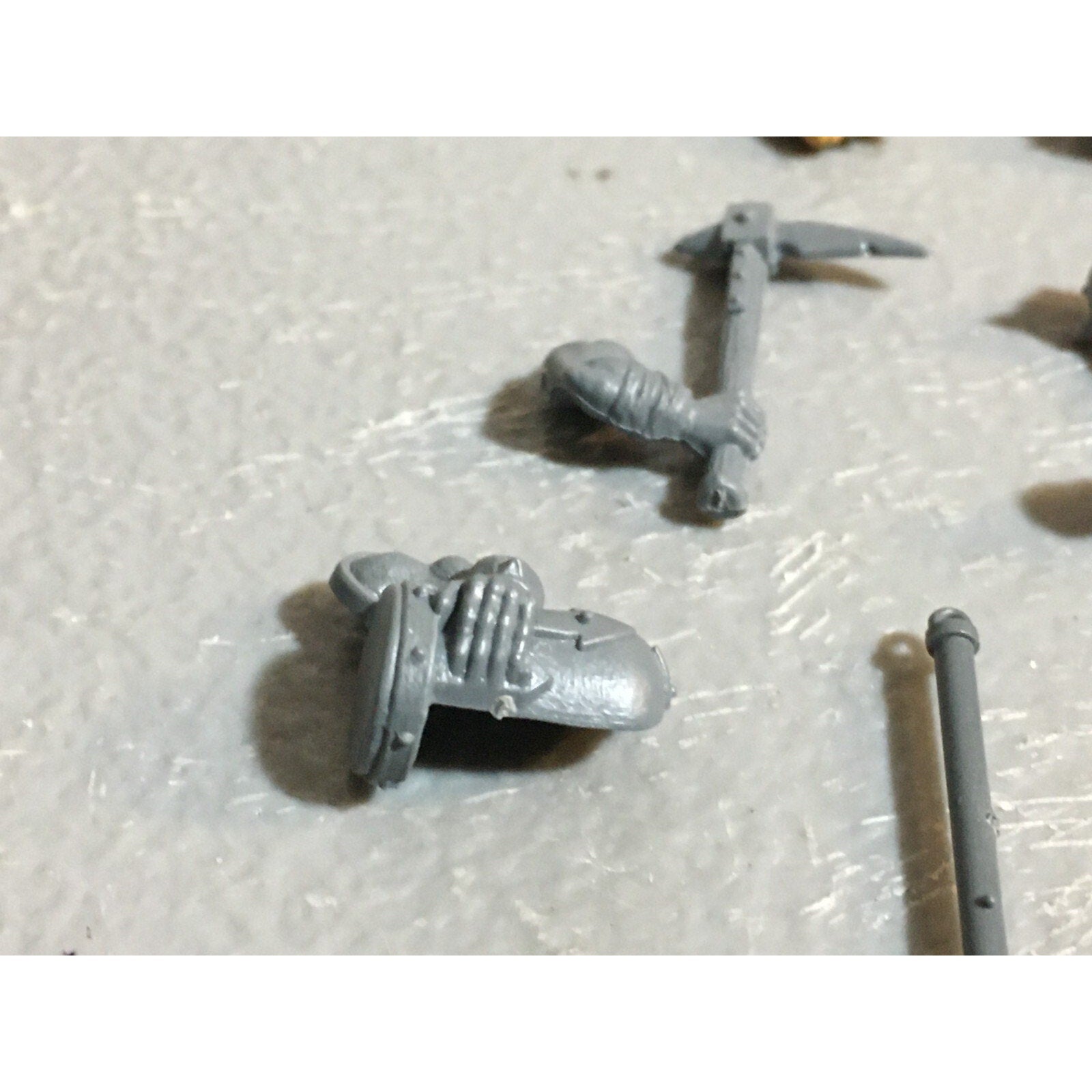 A23436 WARHAMMER FANTASY CHAOS MORTALS BITS LOT MIXED MARAUDER WARRIOR GW