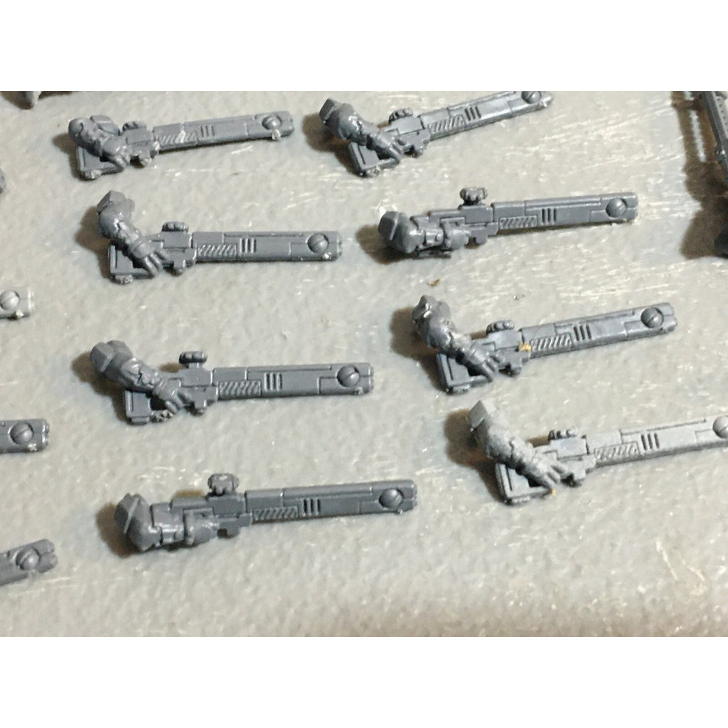 A23028 WARHAMMER 40K TAU EMPIRE BITS LOT FIRE WARRIORS GUNS GAMES WORKSHOP GW