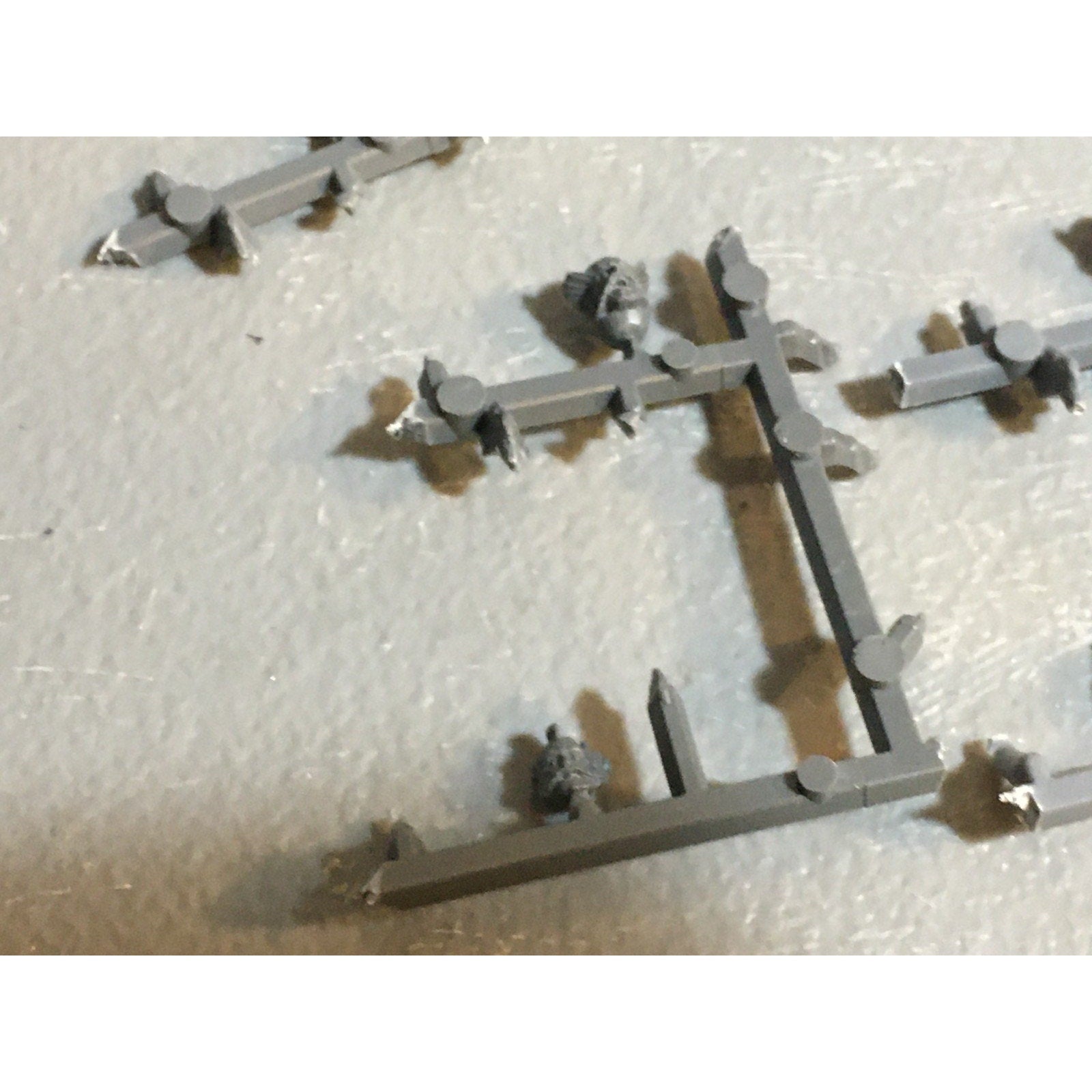 A24578 WARHAMMER 40K SPACE MARINES WOLVES BITS LOT HEADS 18 PK GAMES WORKSHOP GW