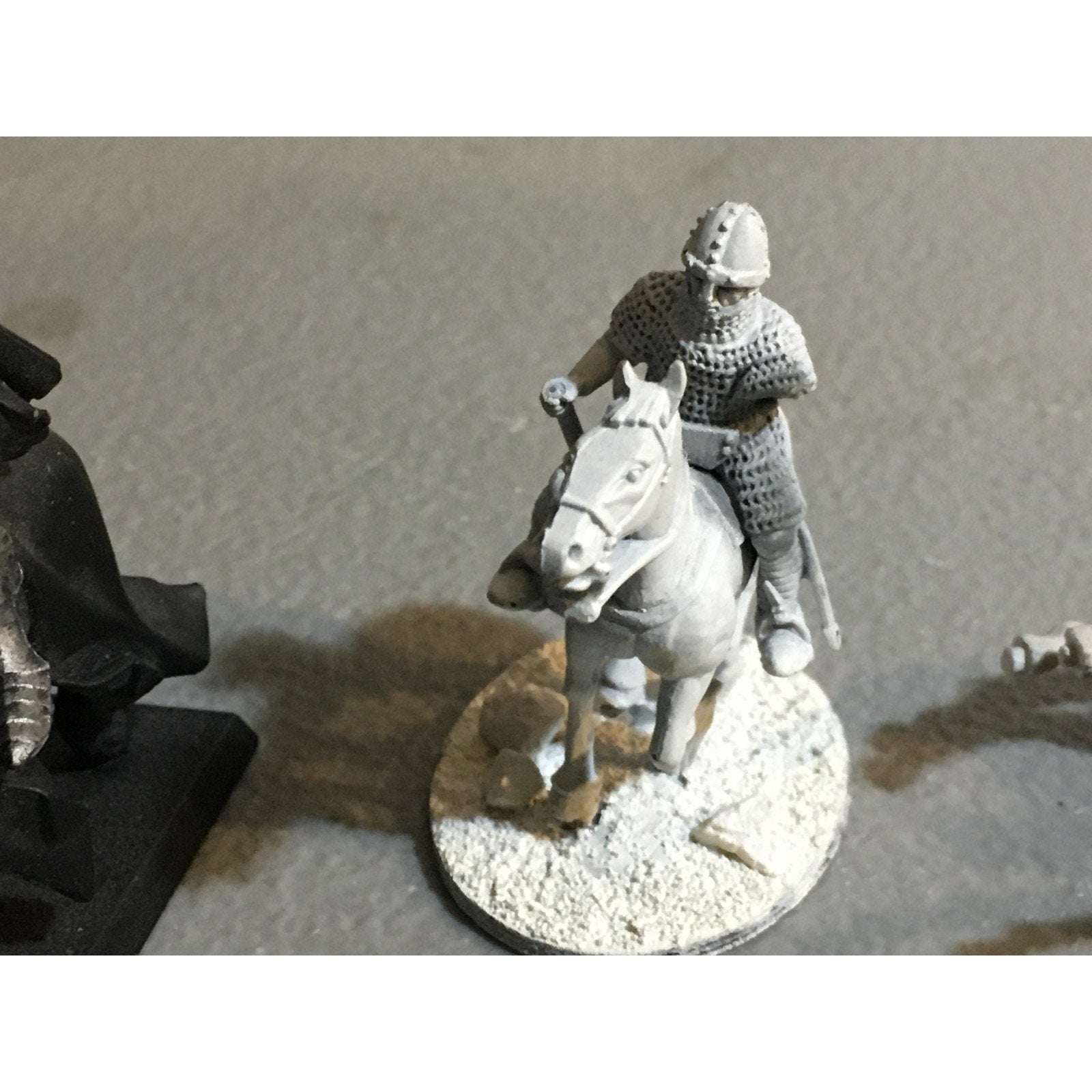 A32551 UNKNOWN MINIATURES PLASTIC ANIMAL SPIDER HORSE INCOMPLETE KNIGHT