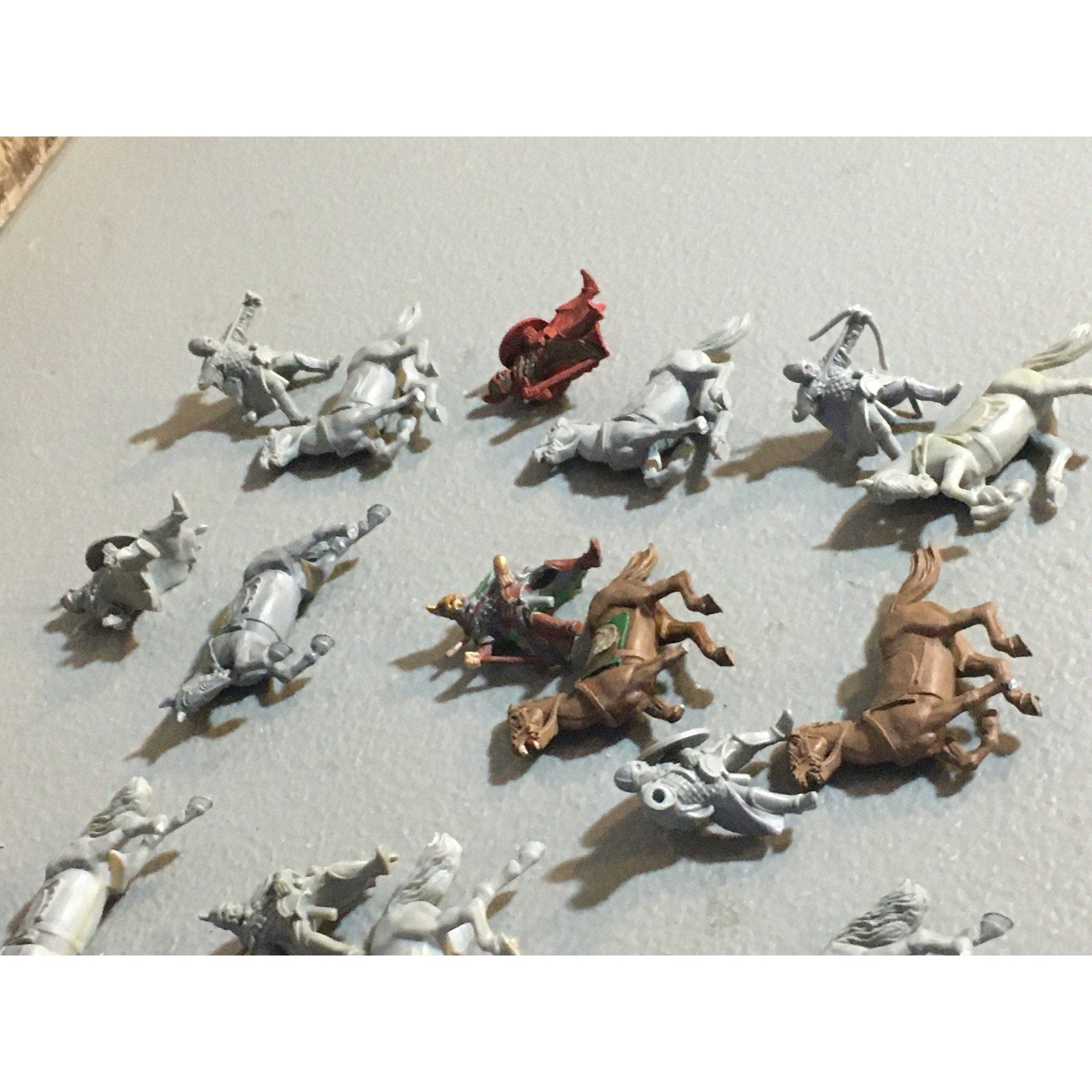 A30432 LOTR LORD OF RINGS GW GAMES WORKSHOP RIDERS ROHAN INCOMPLETE LOT 9 PK