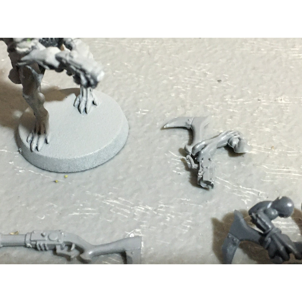 A23027 WARHAMMER 40K TAU EMPIRE BITS LOT KROOT GUNS HEADS GAMES WORKSHOP GW
