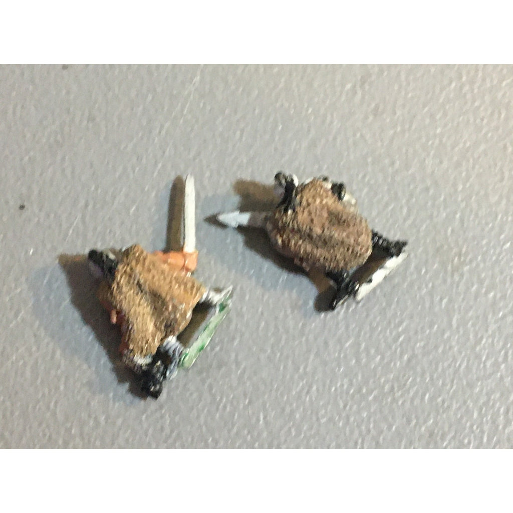 A29788 HHG HEARTBREAKER MINIATURES METAL BARBARIAN 2 PK